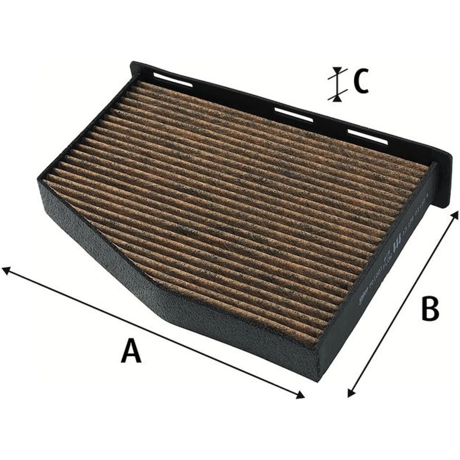 Innenraumfilter Vw Golf/Octavia (Antipent Mit Aktivkohle Und Polyphenol) 701001