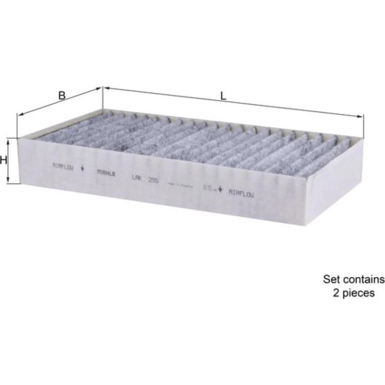 MAHLE Filter, Innenraumluft LAK 295/S