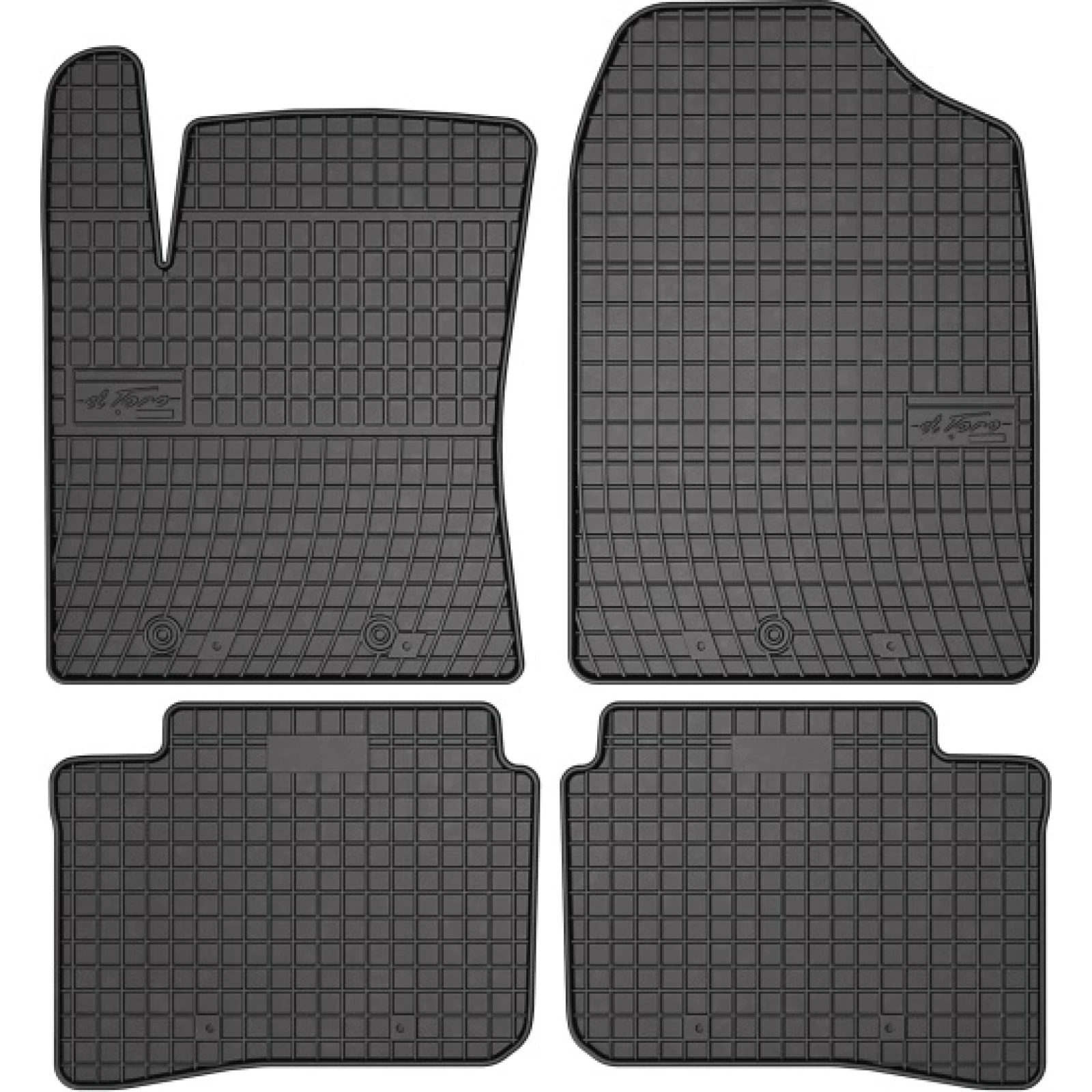FROGUM passgenaue Kofferraummatte / Gummimatte Hyundai I10 III 2019 410824