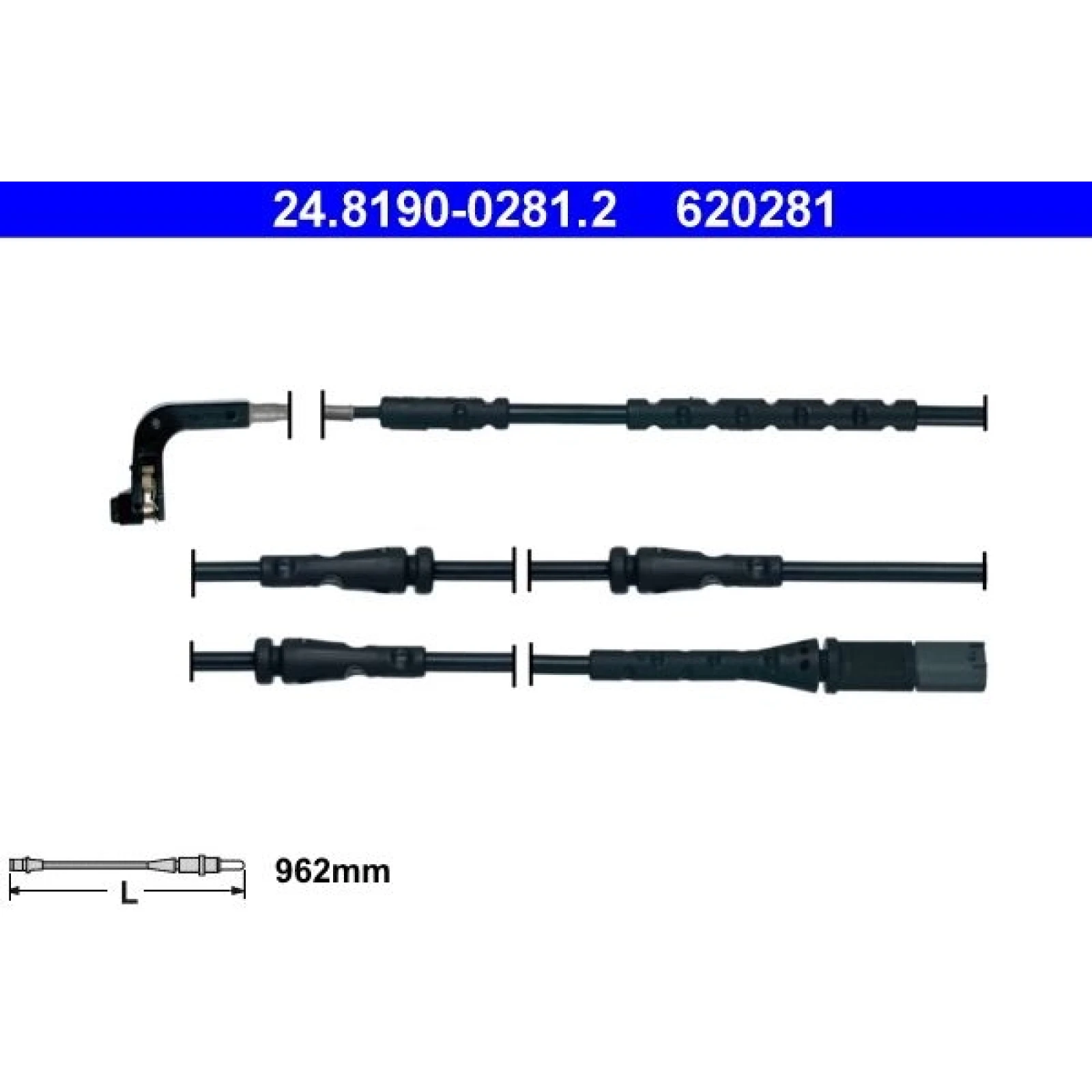 ATE Verschleißsensor 24.8190-0281.2