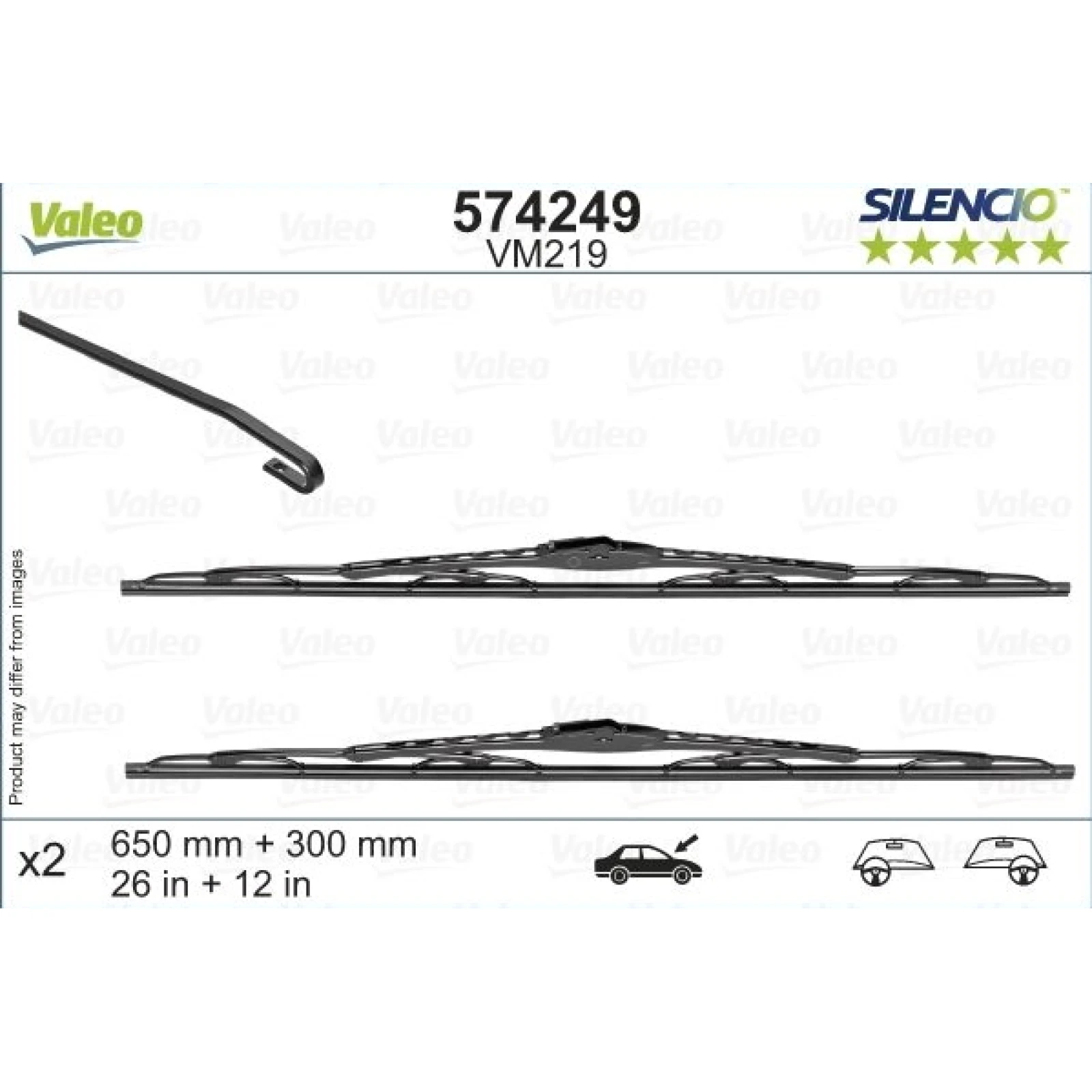 VALEO Silencio Conventional Set 574249