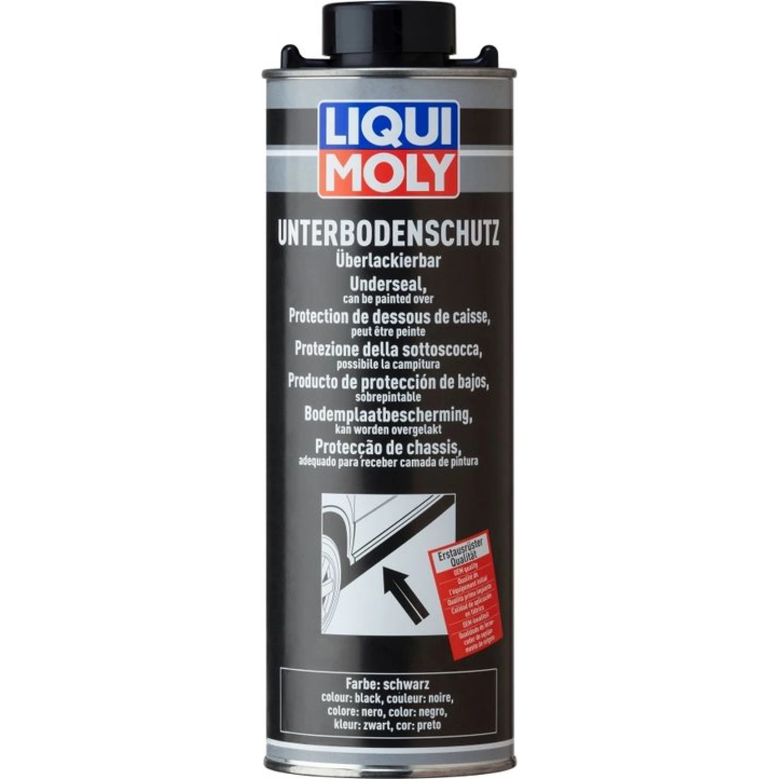 Liqui Moly Unterbodenschutz schwarz 1 l 6114