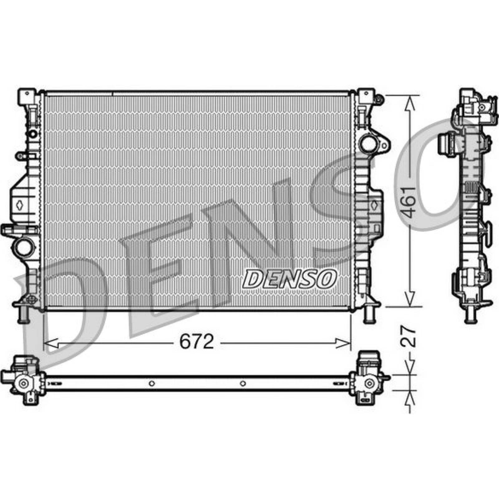 DENSO Motorkühler DRM10069