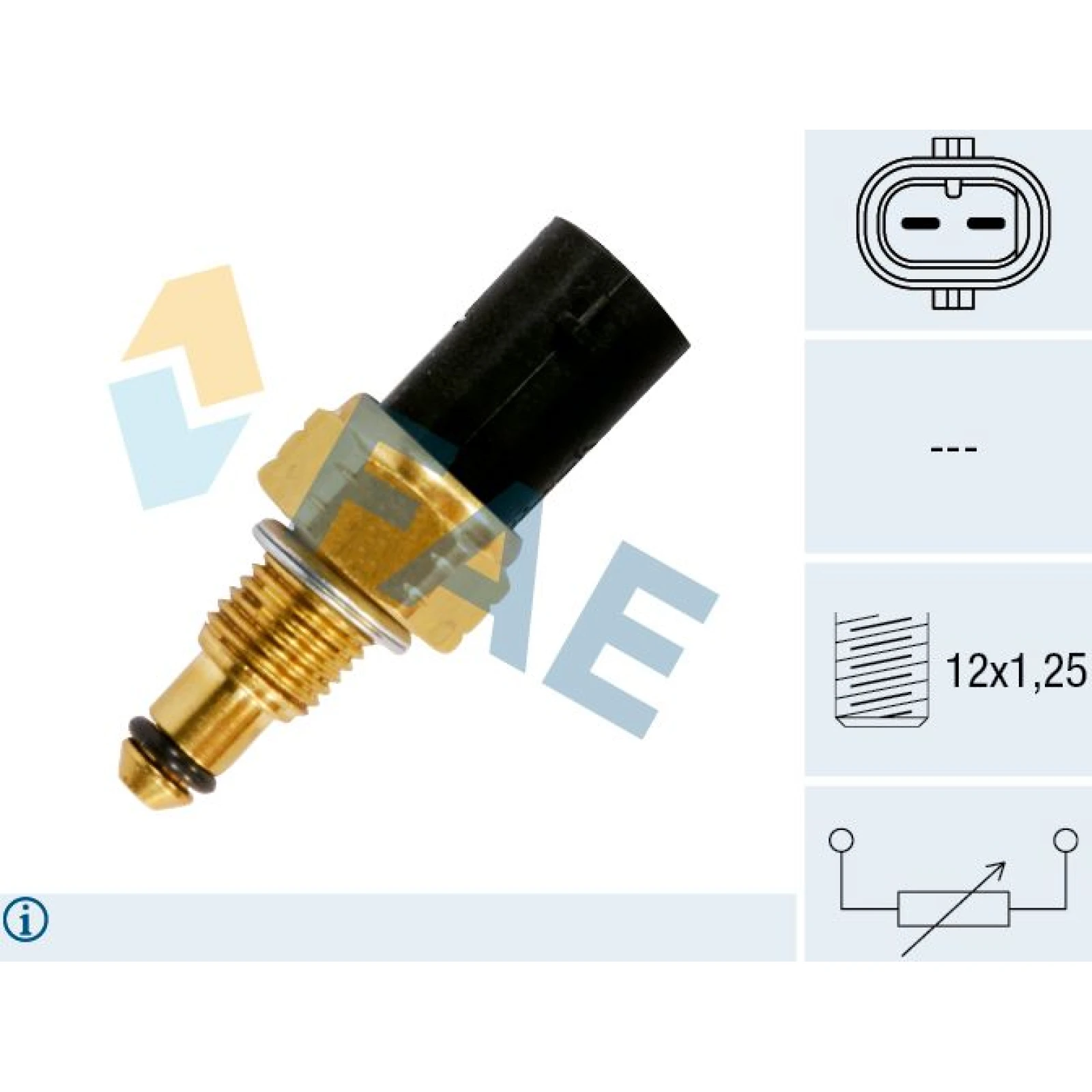 FAE Sensor, Kraftstofftemperatur 33880