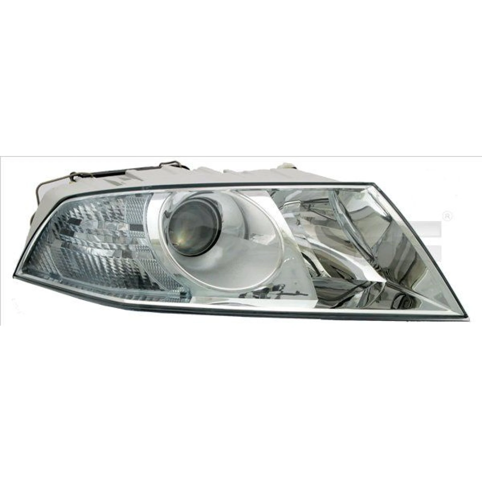 TYC Hauptscheinwerfer links H1/H7 mit Stellmotor, elektrische Leuchtweitenregulierung 20-0670-05-2 OE Nummer 1Z1941015A - l