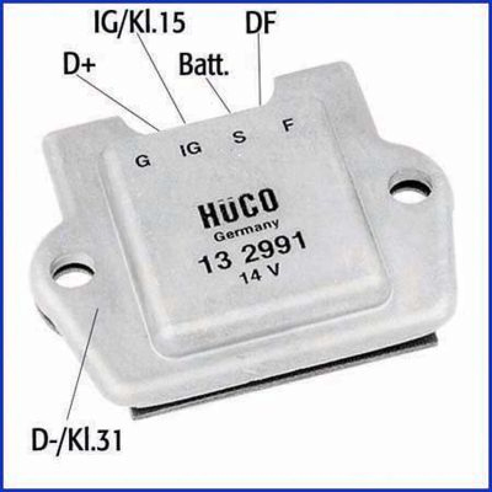 HÜCO Generatorregler 132991