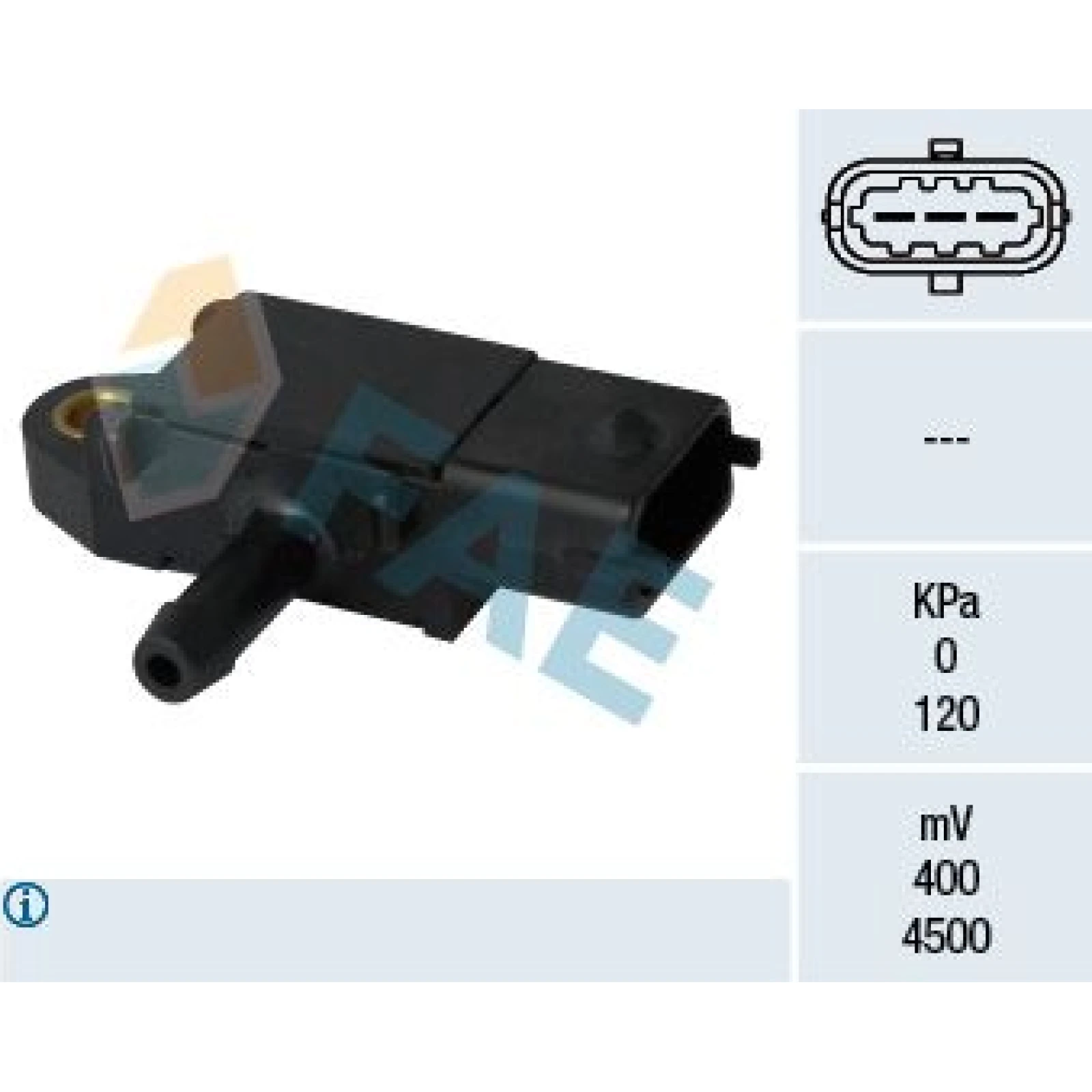 FAE Sensor, Abgasdruck 16108
