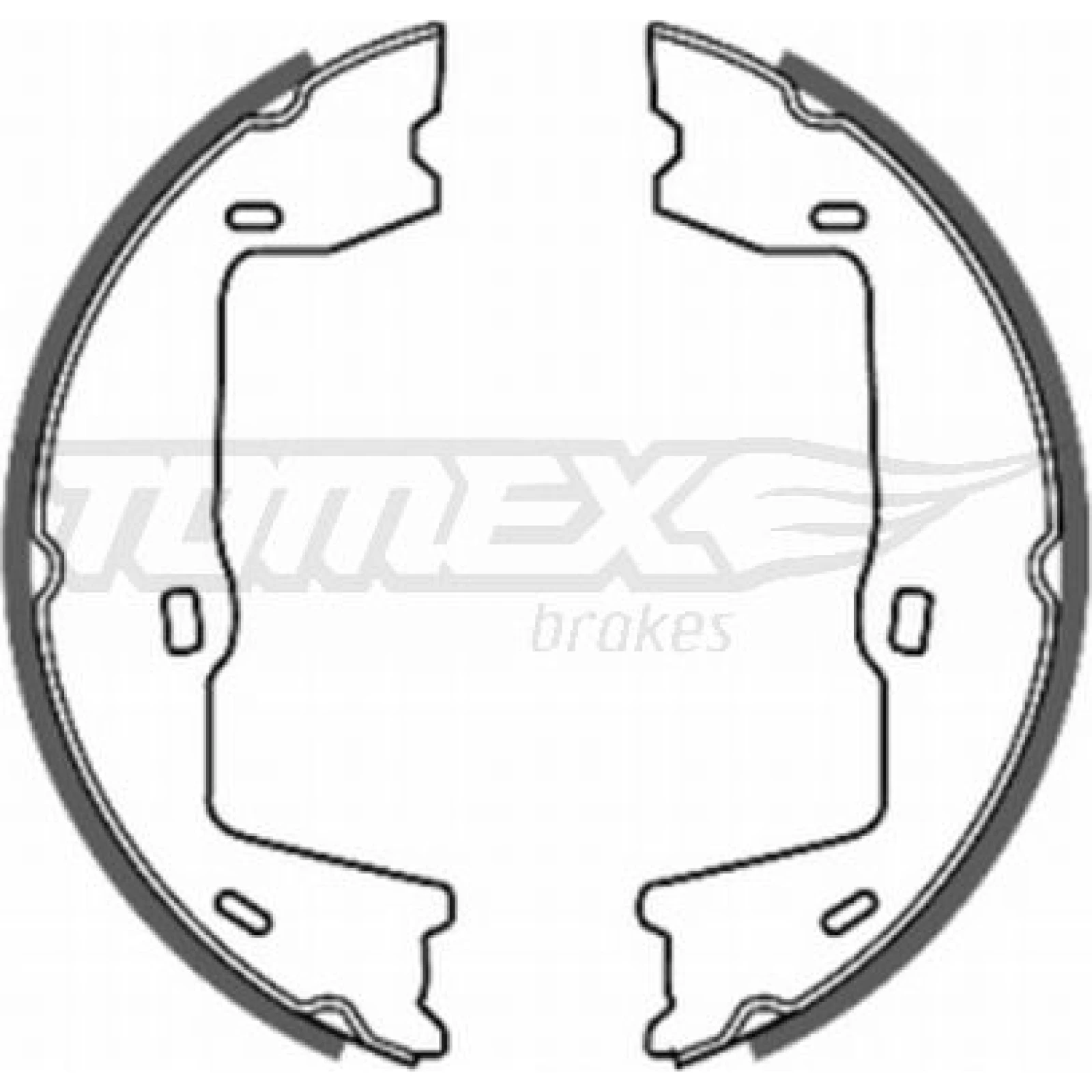 TOMEX brakes Bremsbackensatz TX 20-69