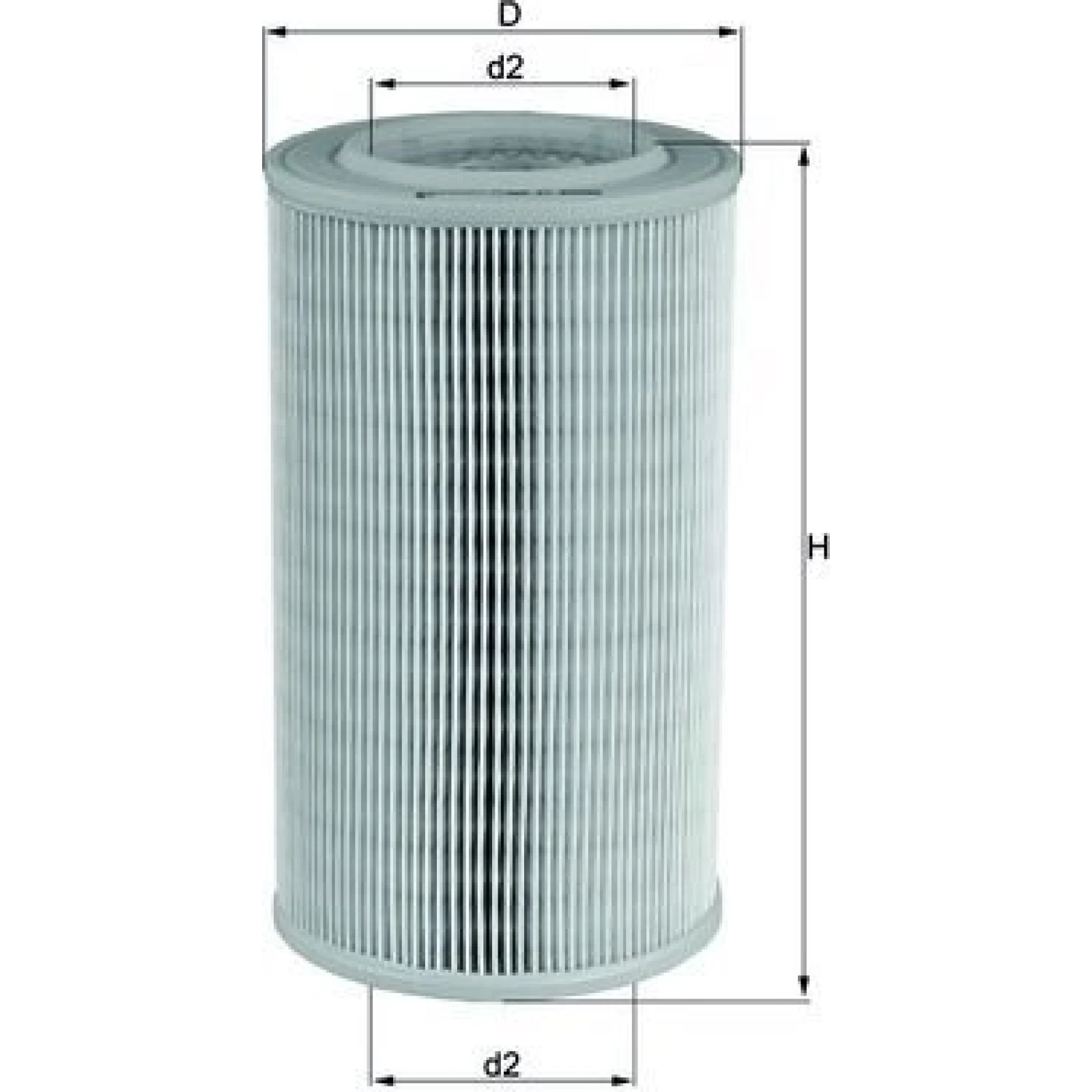 MAHLE Luftfilter LX 803