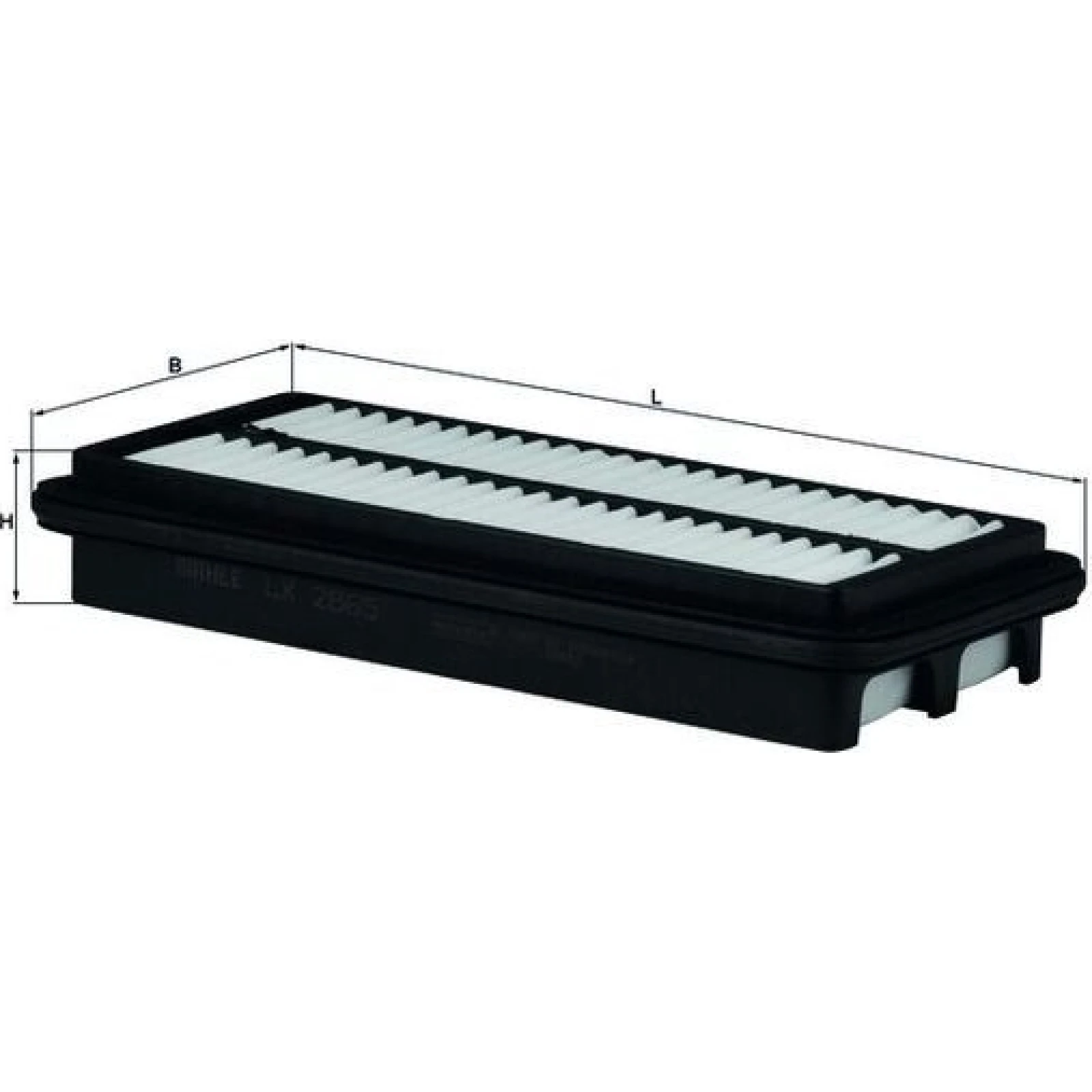 MAHLE Luftfilter LX 2865