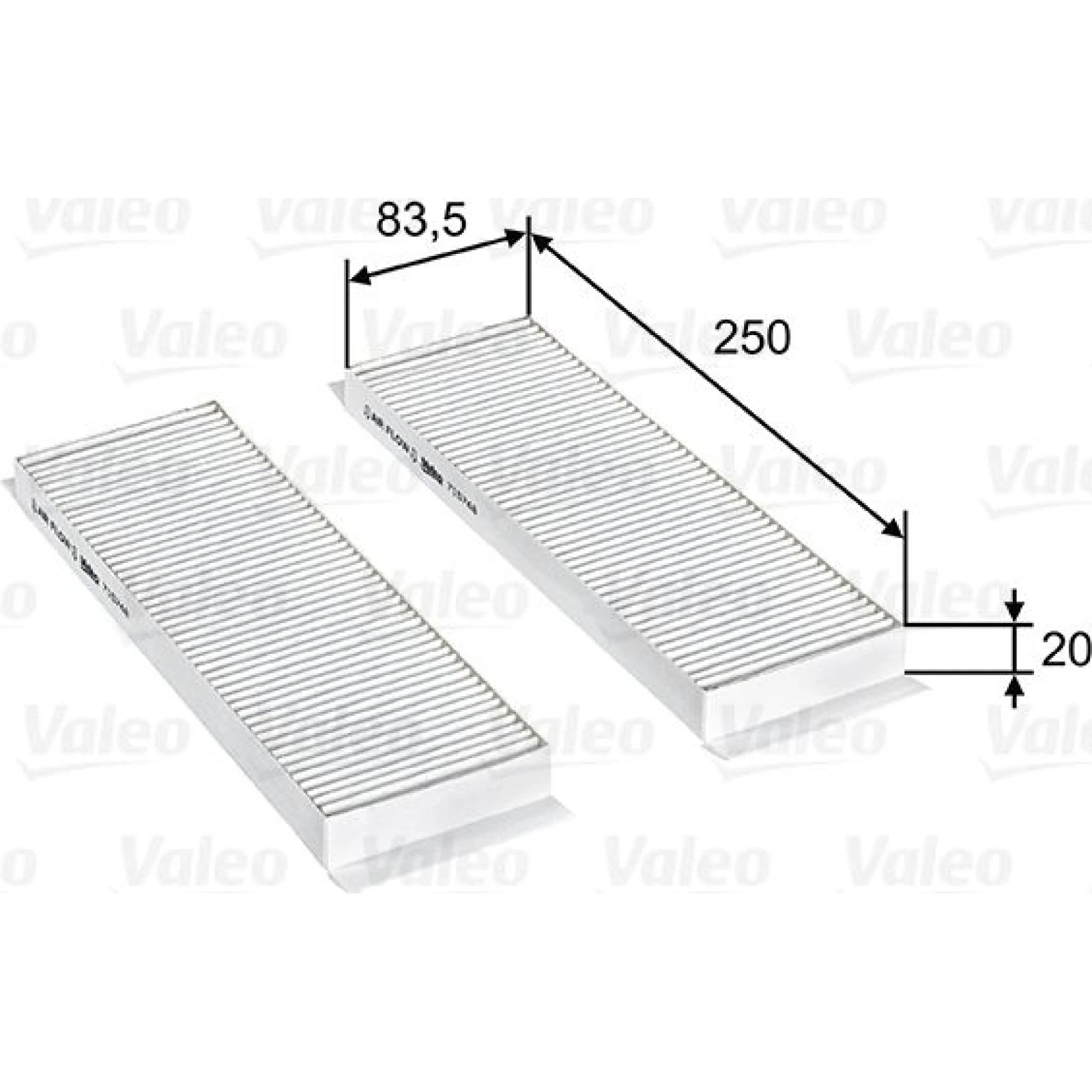 VALEO Innenraumfilter 715748