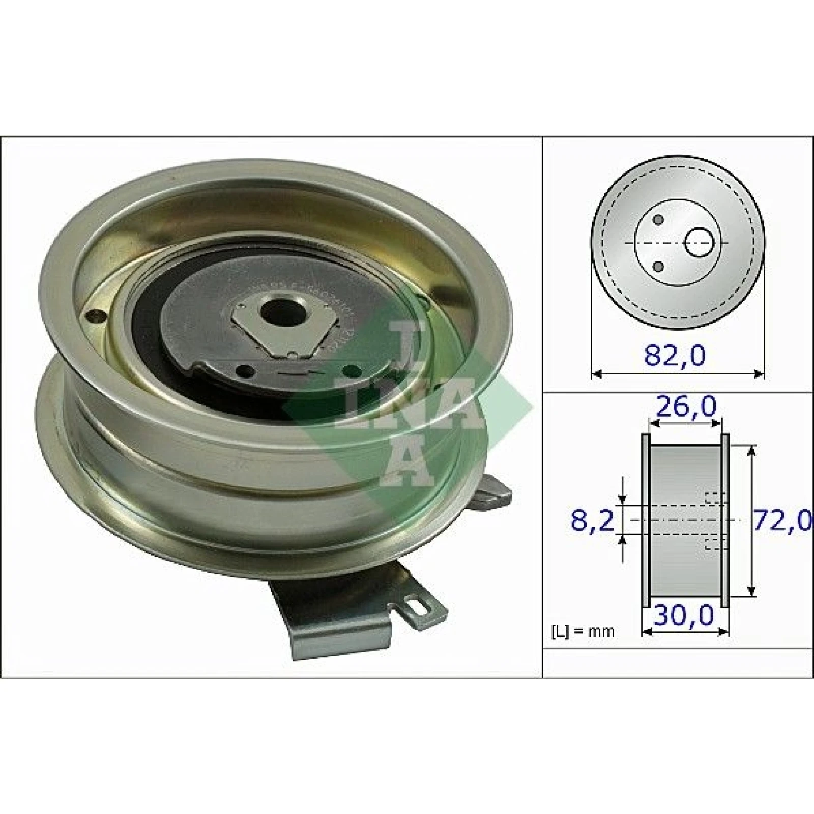 Spannrolle, Zahnriemen 531 0203 20