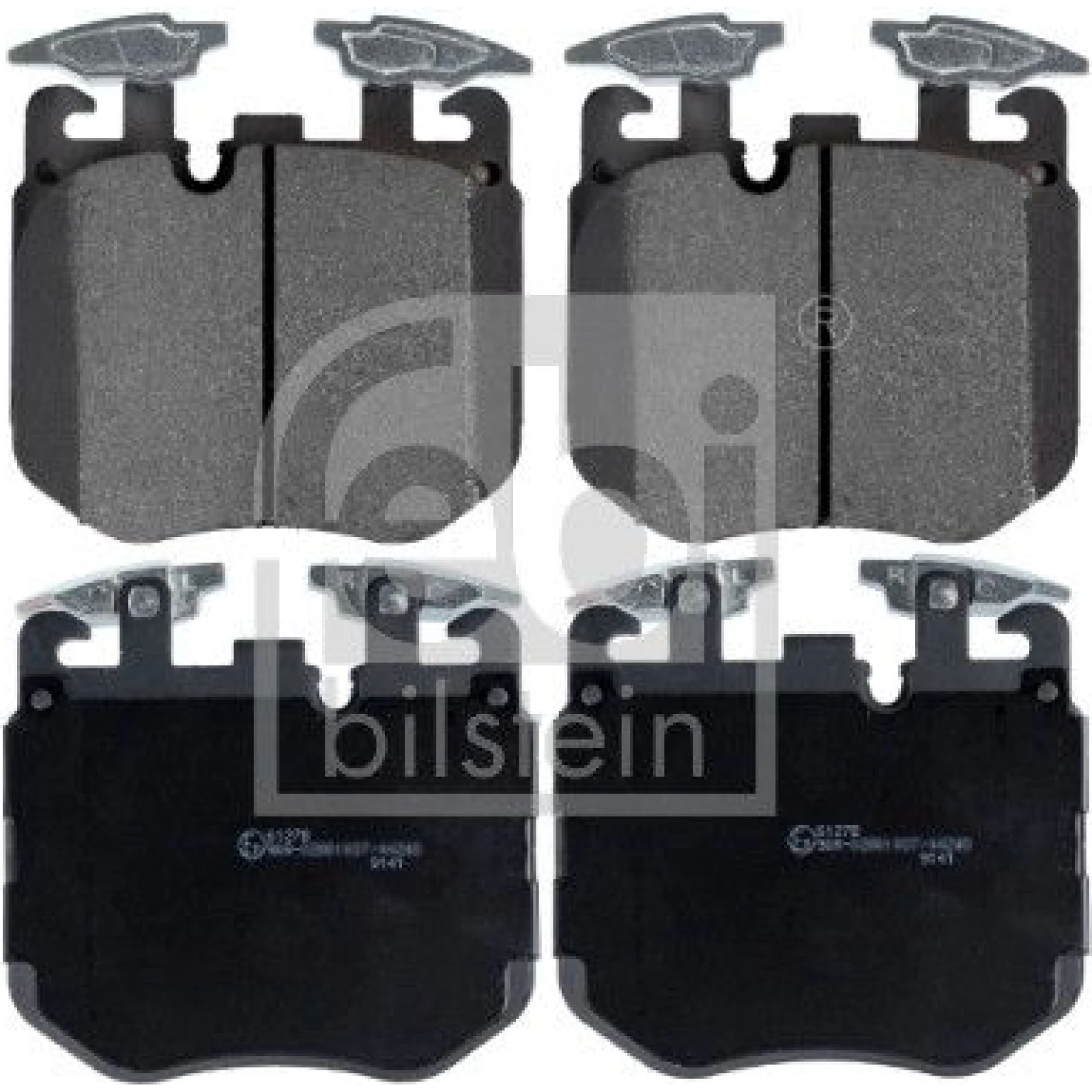 FEBI BILSTEIN Bremsbelagsatz, Scheibenbremse 116344