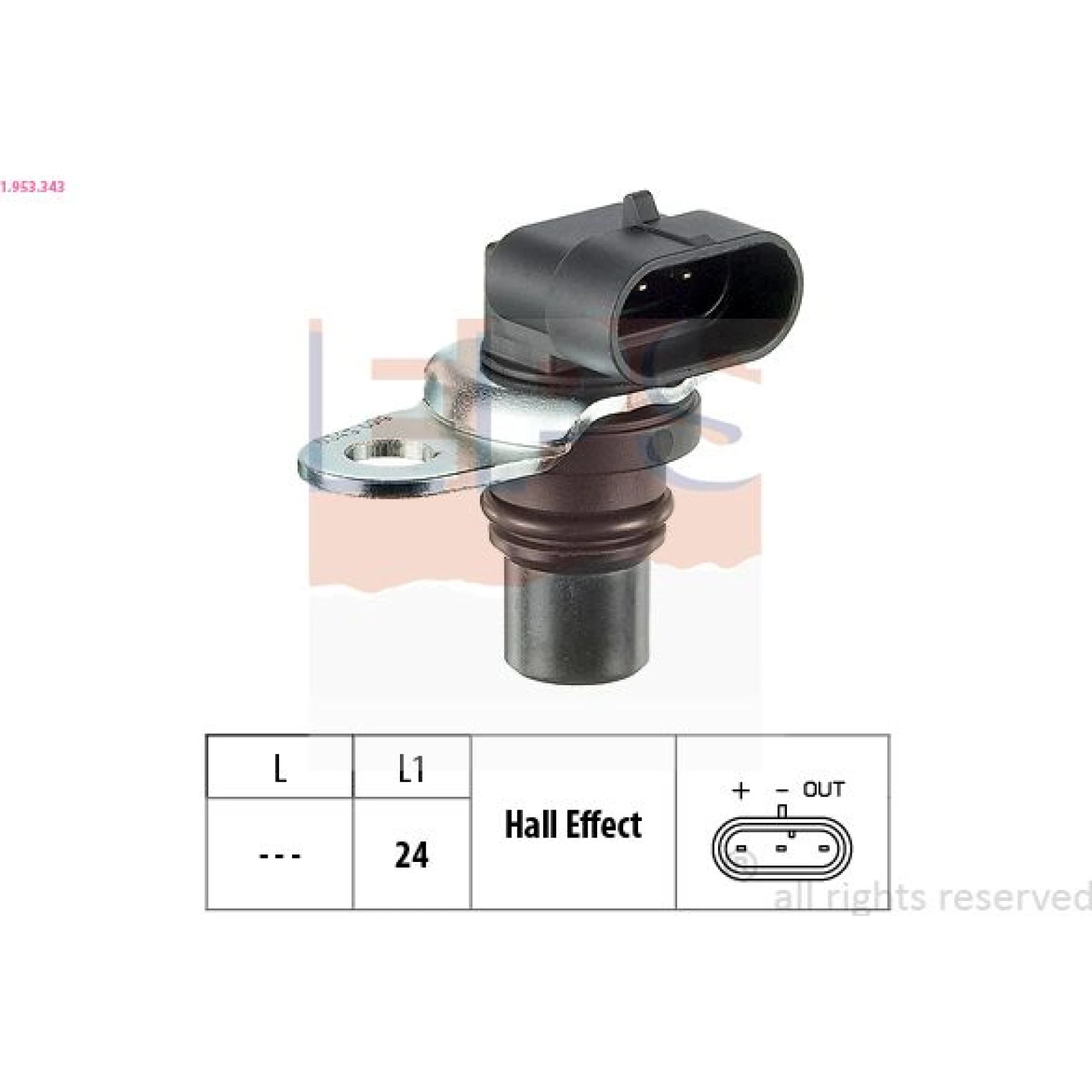 Sensor, Nockenwellenposition 1.953.343