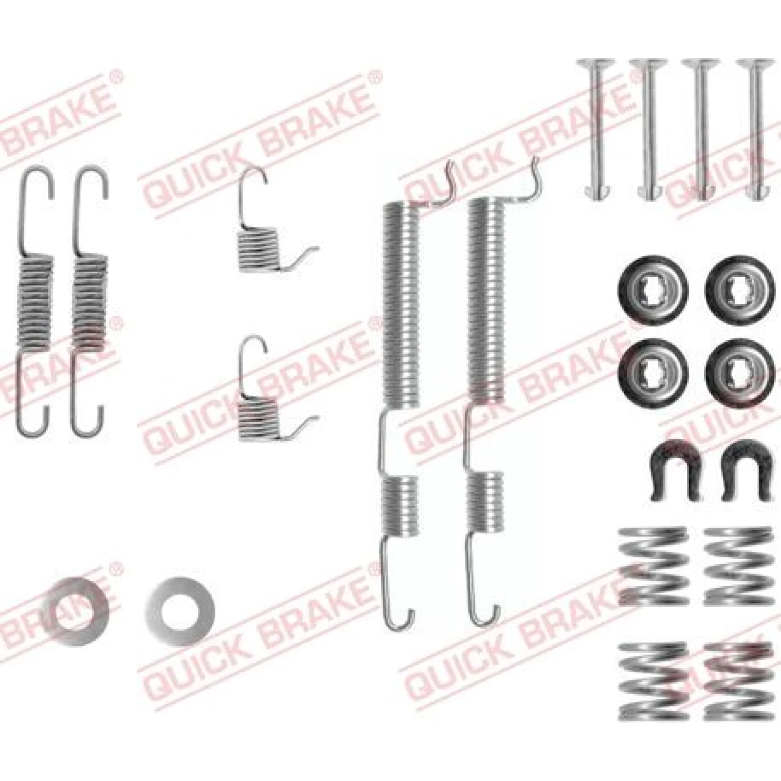 391-0765 Montagesatz f.Bremsbacken 105-0765