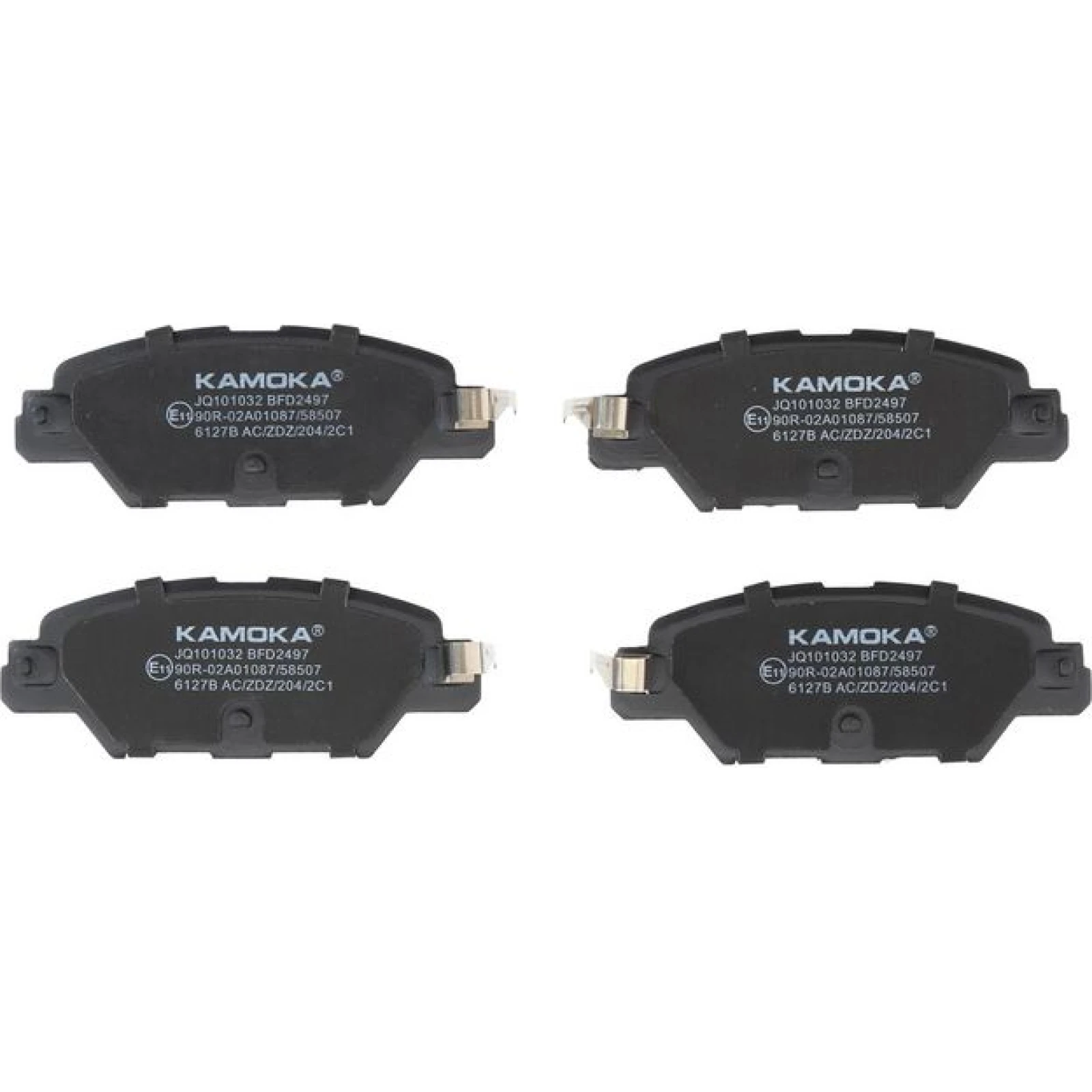 KAMOKA Bremsbelagsatz, Scheibenbremse JQ101032