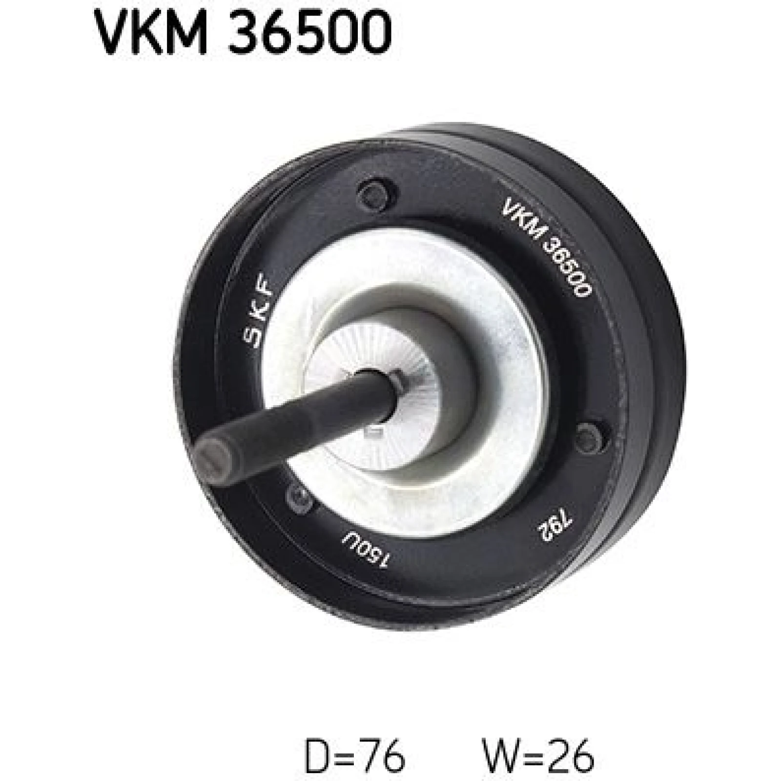 Spannrolle Nebentrieb VKM 36500