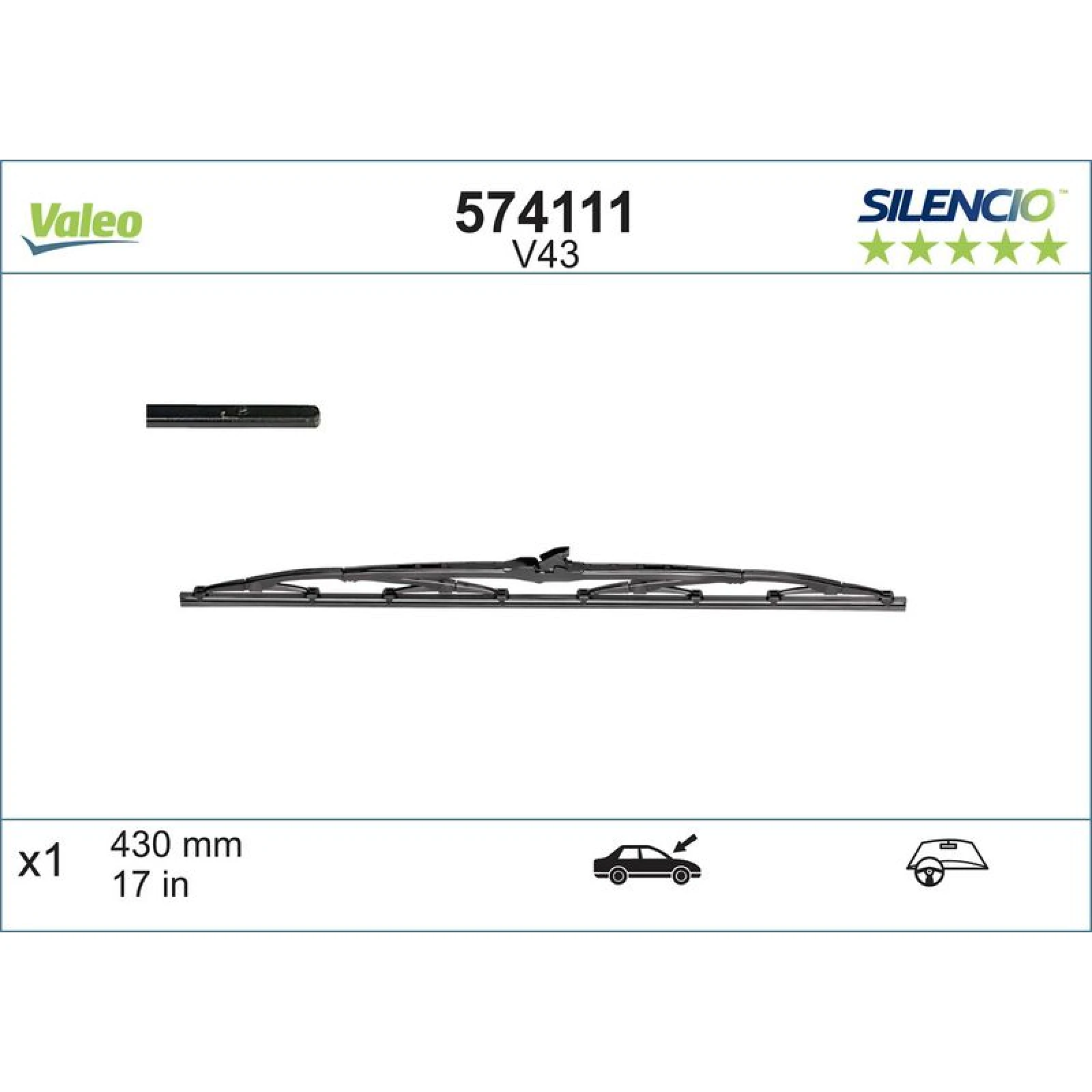 Valeo Silencio Standard 574111