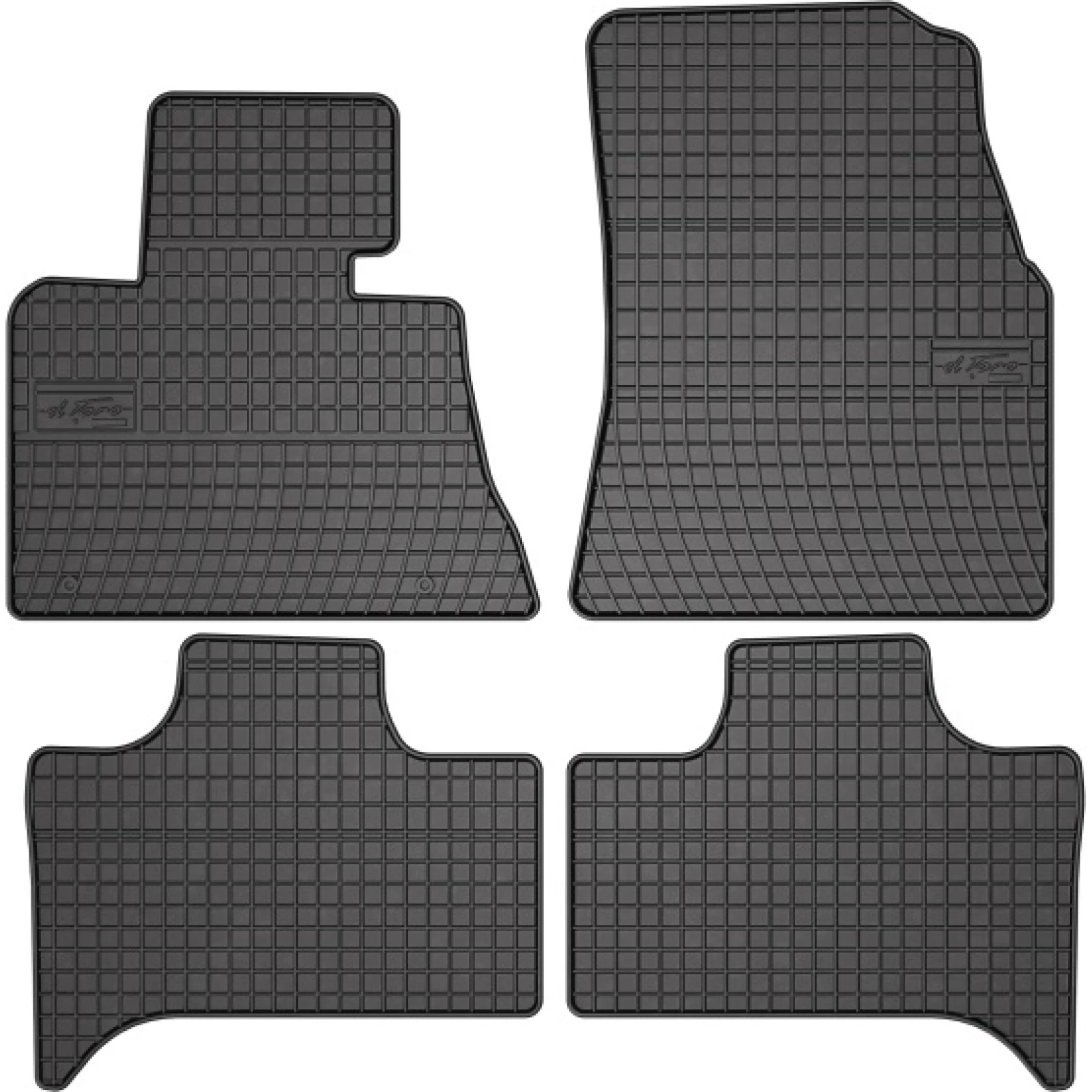 Passgenaue Kofferraummatte Gummimatten Bmw Serie X5 E53 0664