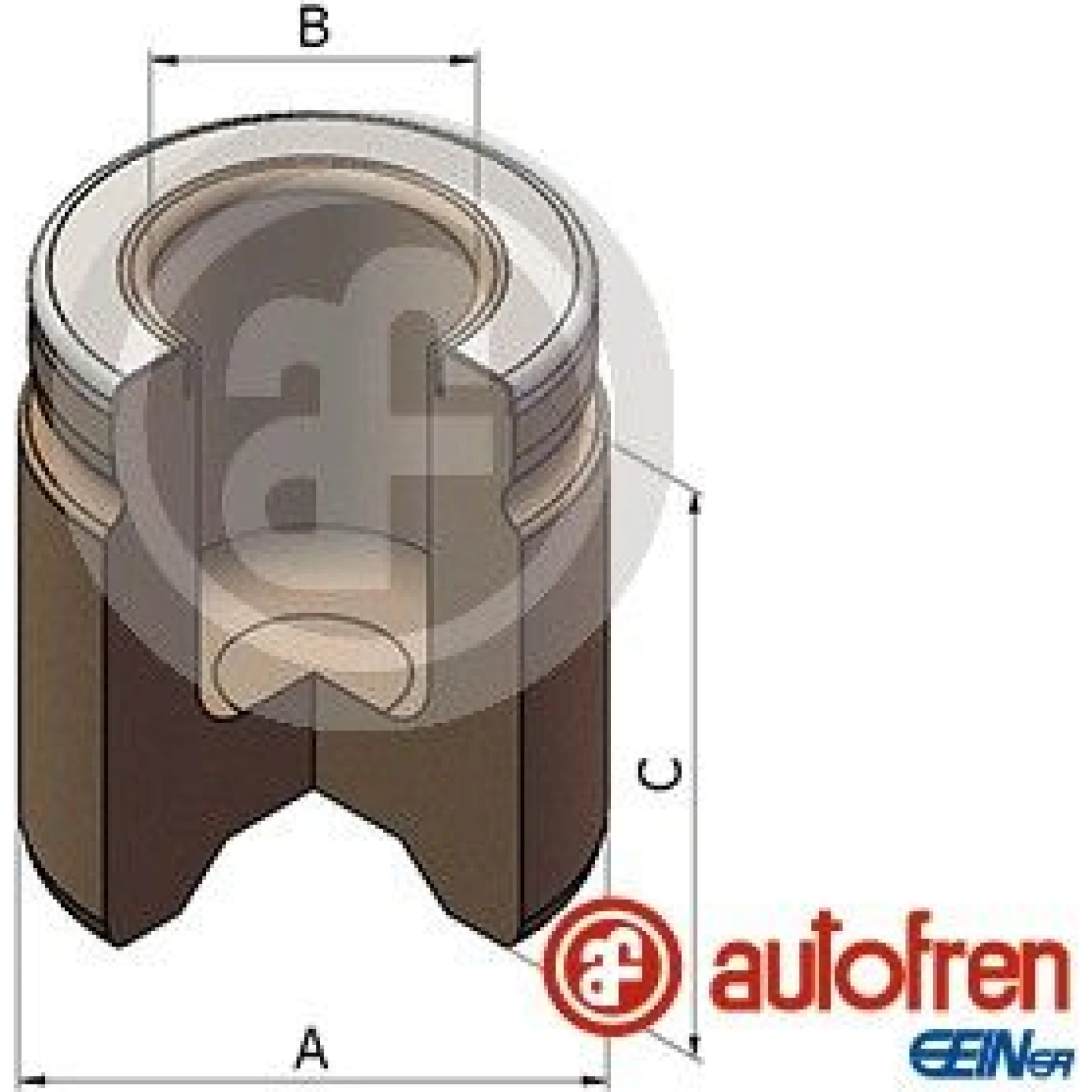 Kolben, Bremssattel D025592