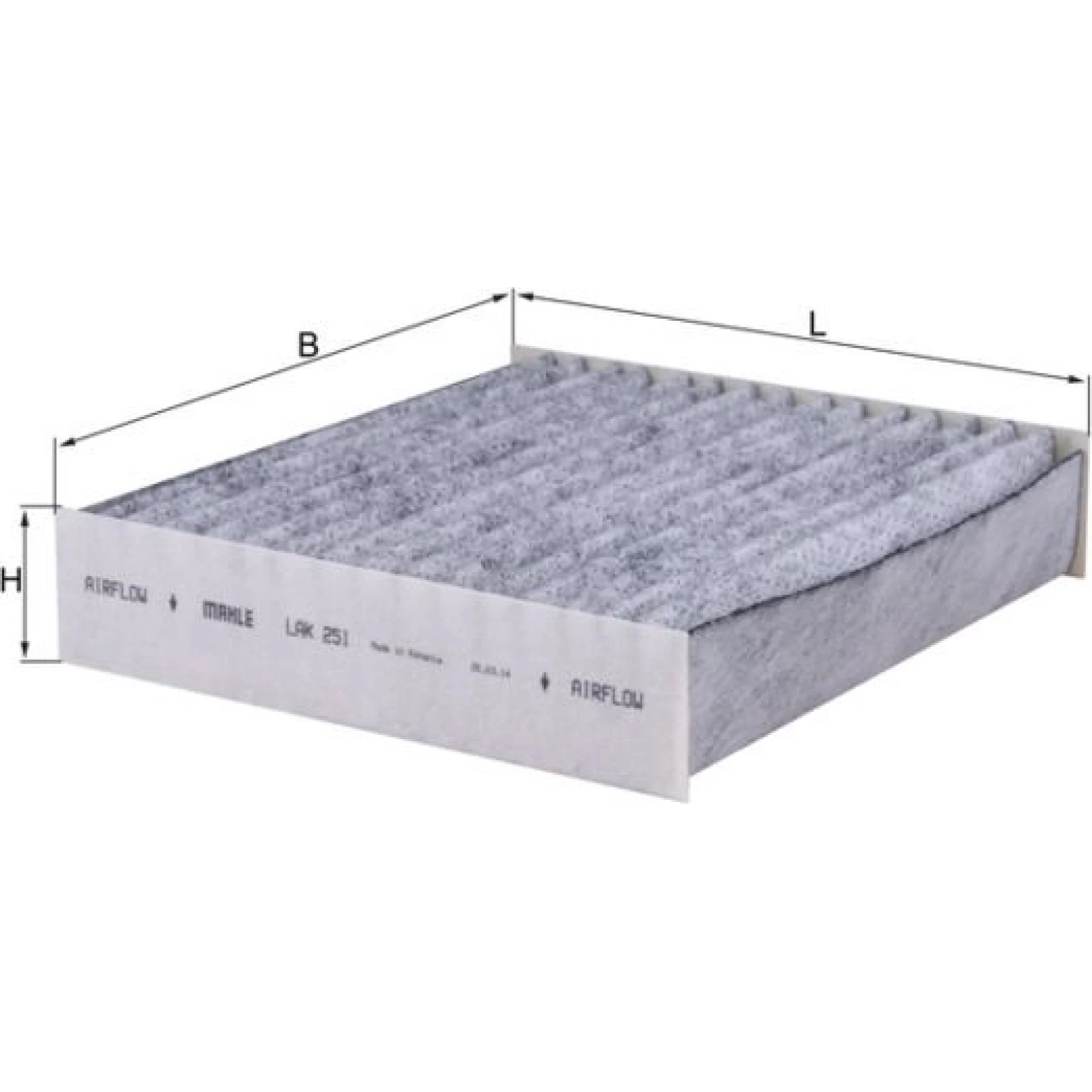 MAHLE Filter, Innenraumluft LAK 251