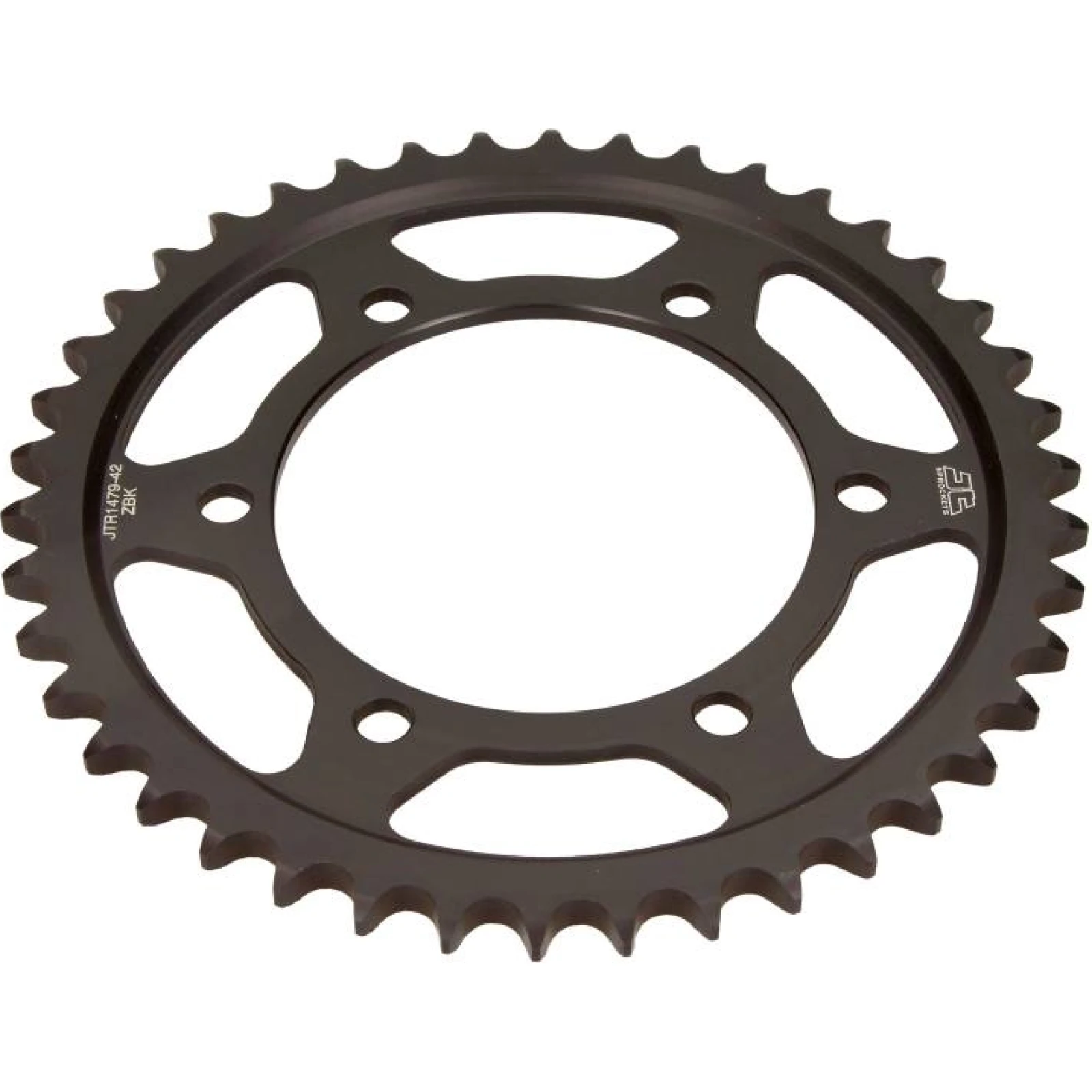 Kettenrad Schwarz Verzinkter Stahl JTR1479.42ZBK