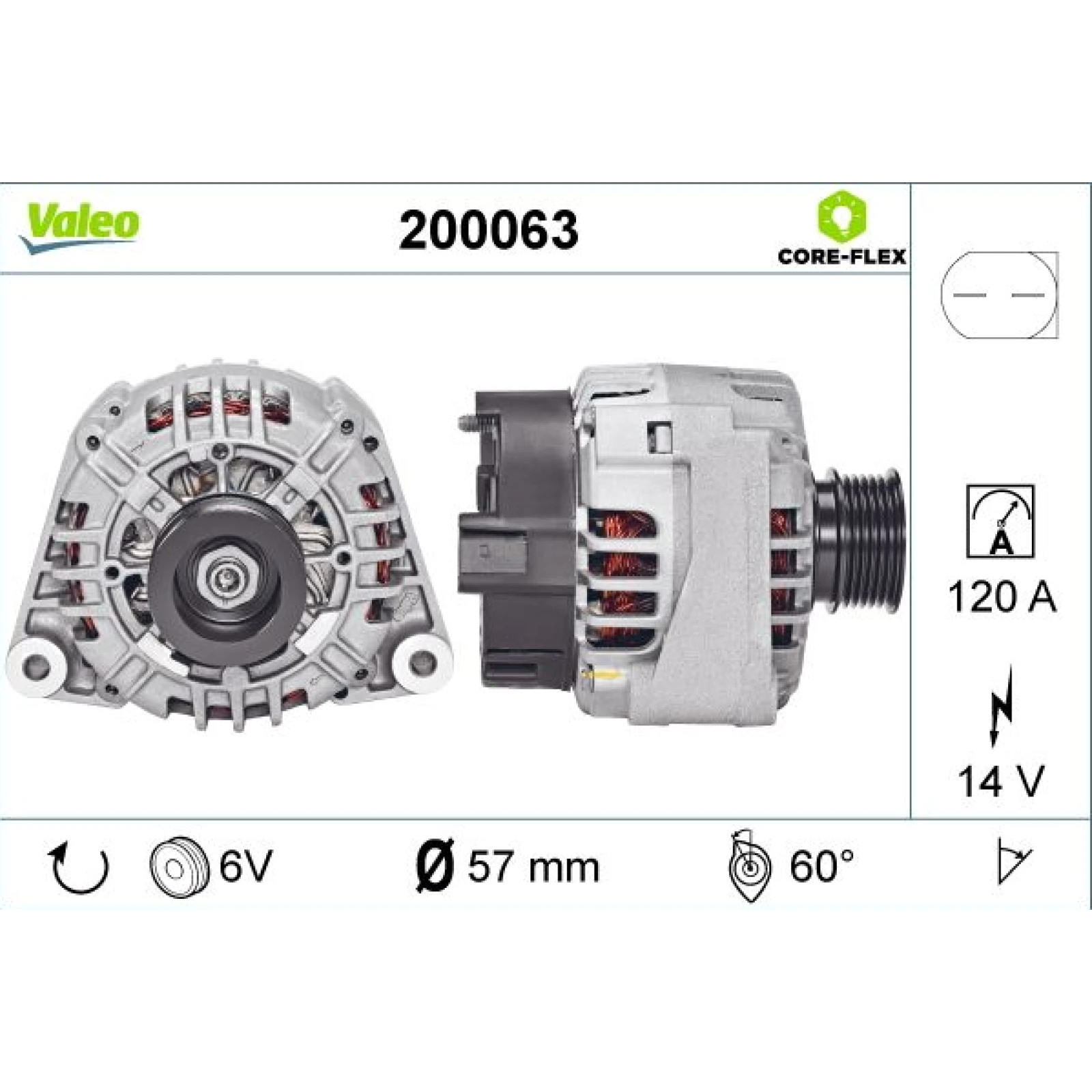 VALEO Generator 200063