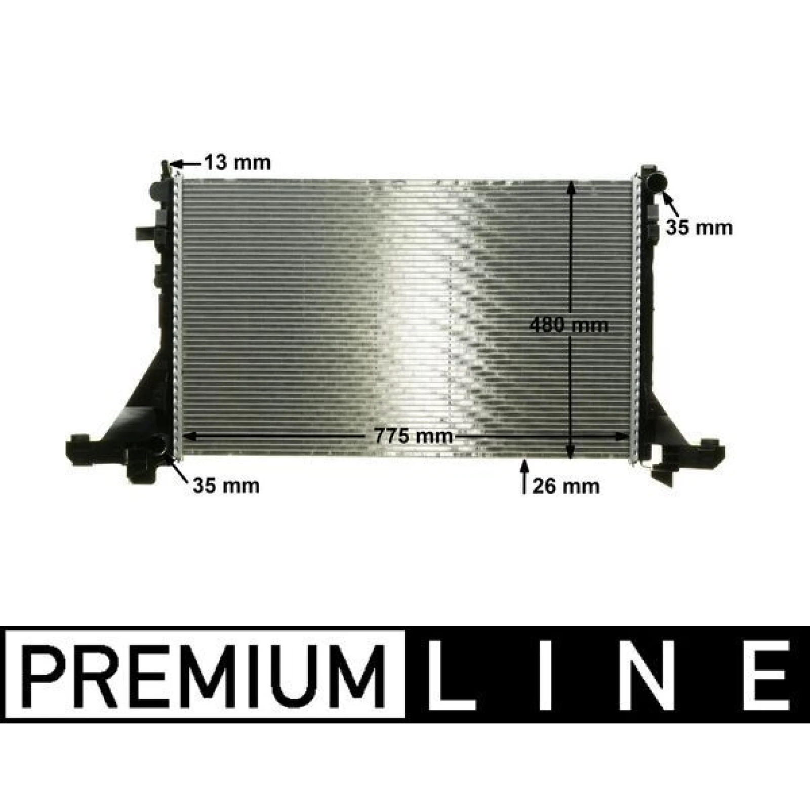 Kühler, Motorkühlung CR 1770 000P