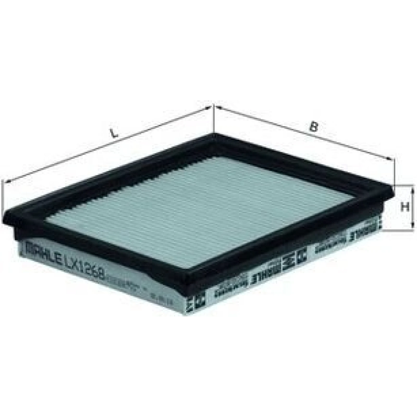 MAHLE Luftfilter LX 1268