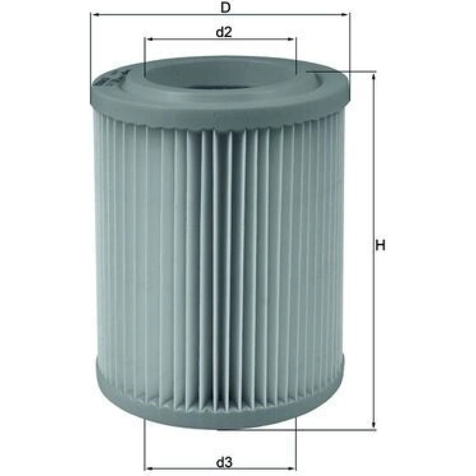 MAHLE Luftfilter LX 1768
