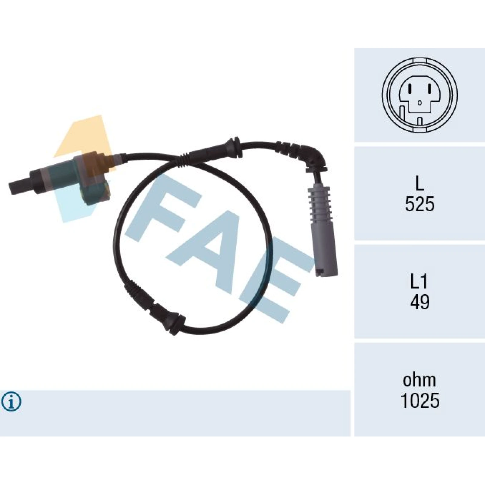 FAE Sensor, Raddrehzahl 78018