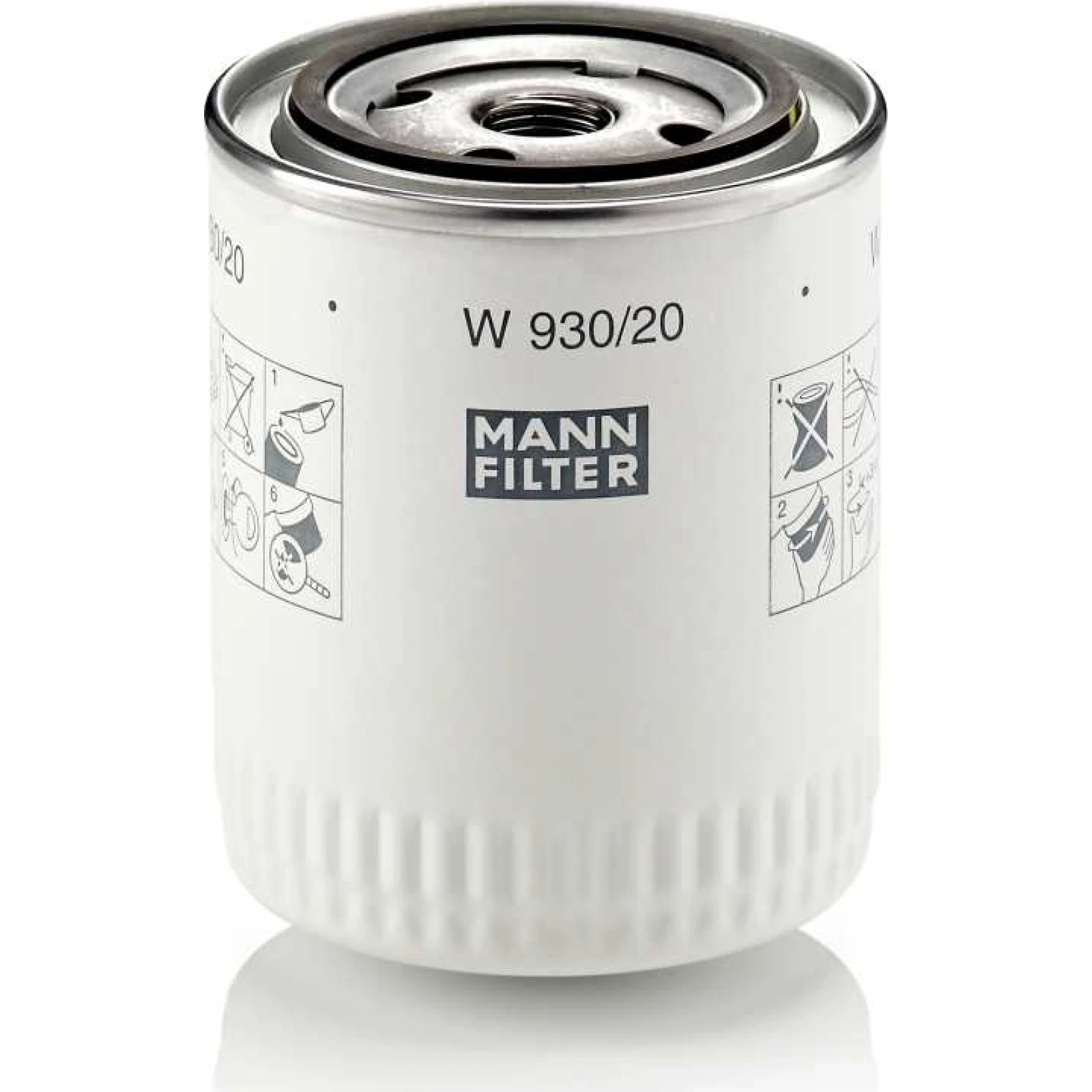 Mann & Hummel Ölfilter PKW W 930/20