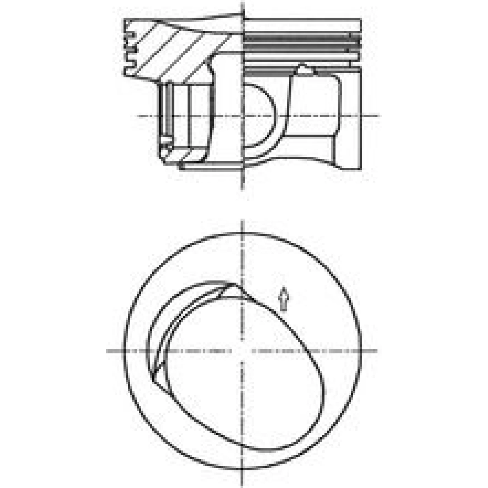 Kolben 41257600