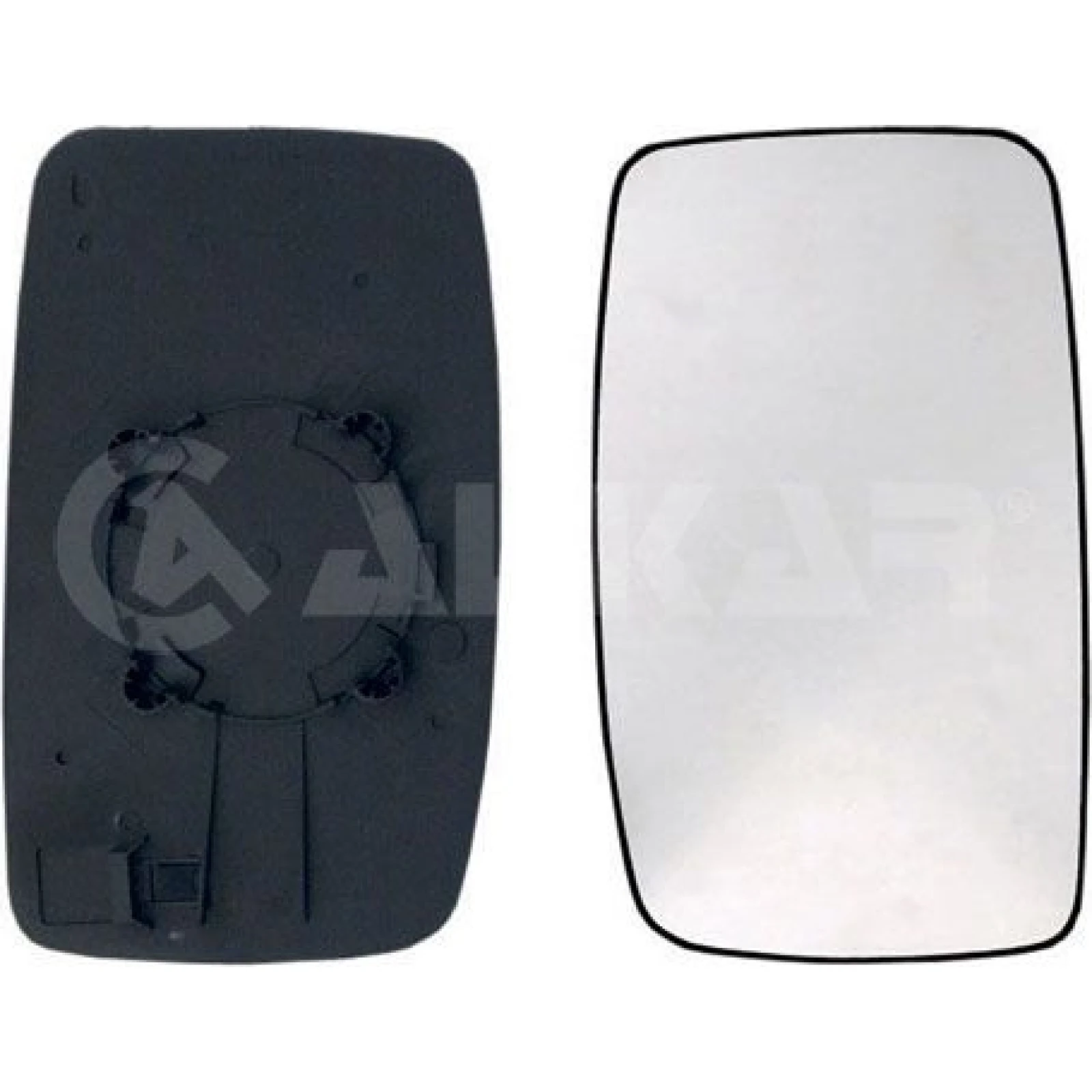 Alkar Außenspiegelglas 6402955