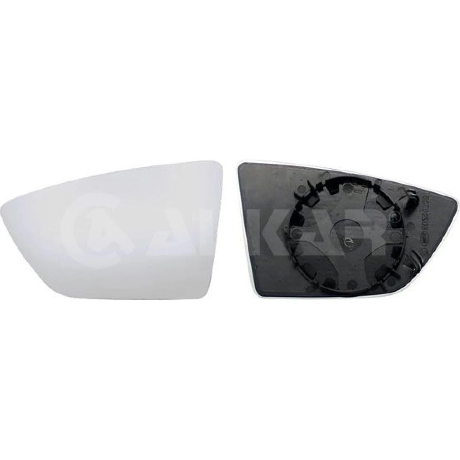 Alkar Außenspiegelglas 6433807