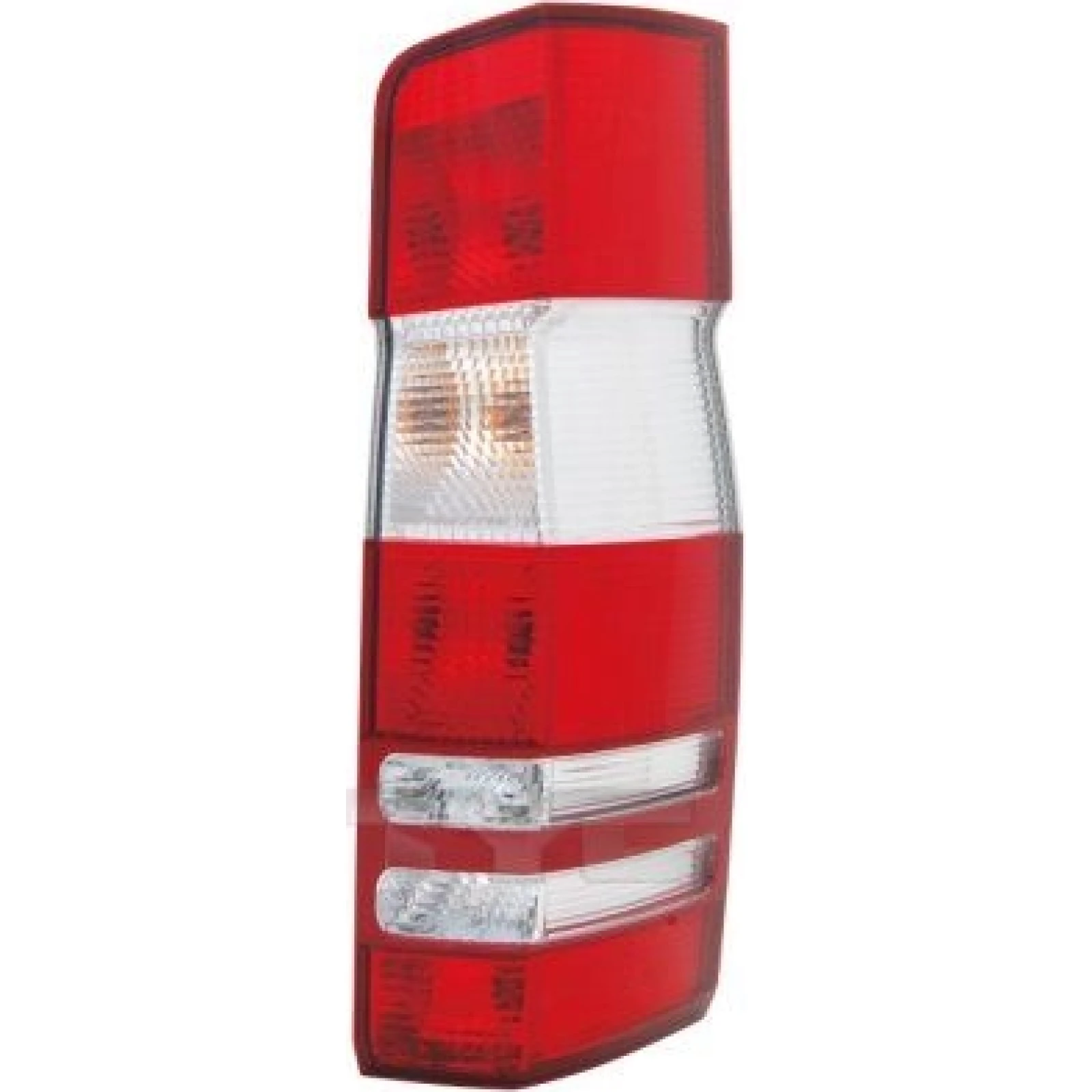 Heckleuchte R O K-PLATTE ROT/WEISS 3988,659,1