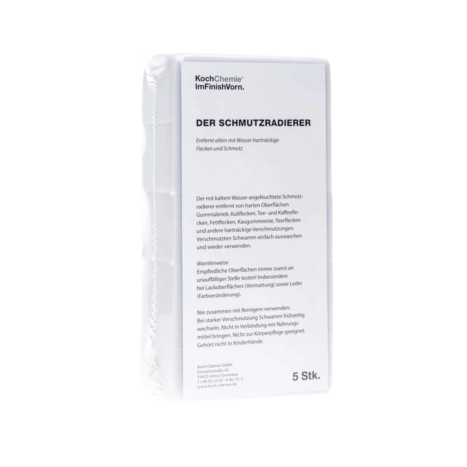 Koch Chemie Schmutzradierer 5er Pack 999328