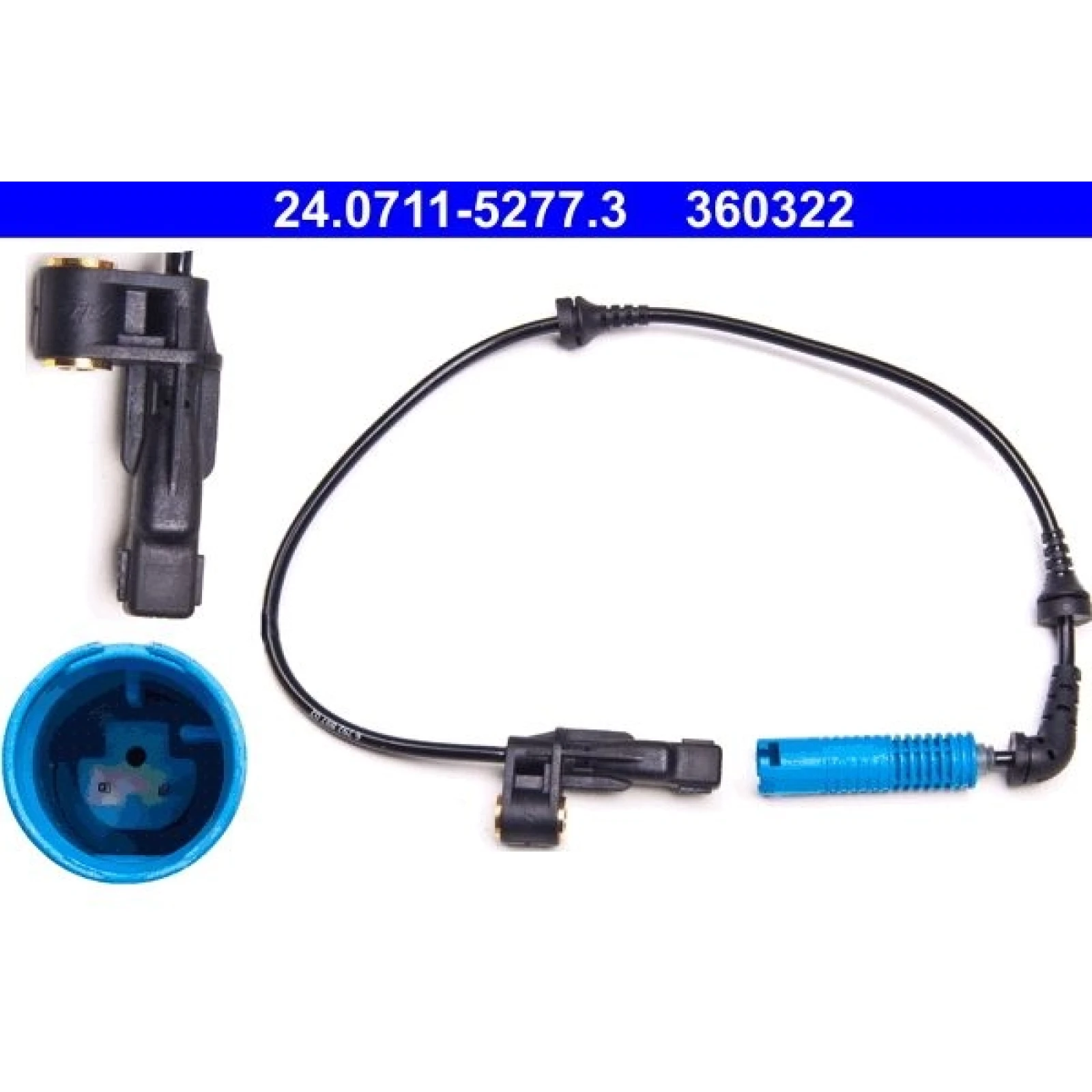 ATE ABS Sensor 24.0711-5277.3