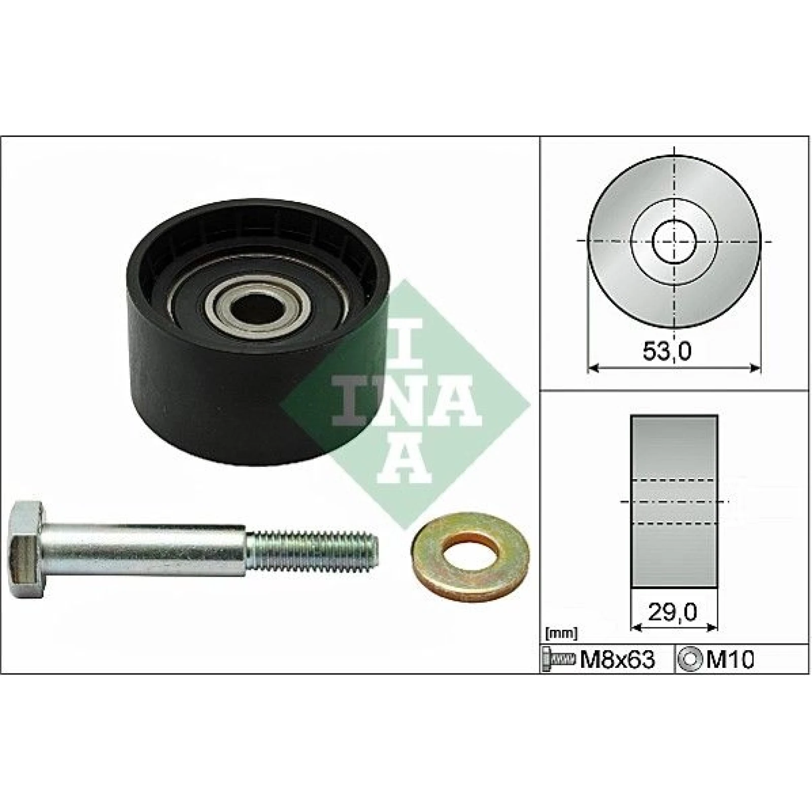 Riemenspanner, Zahnriemen 532 0287 10