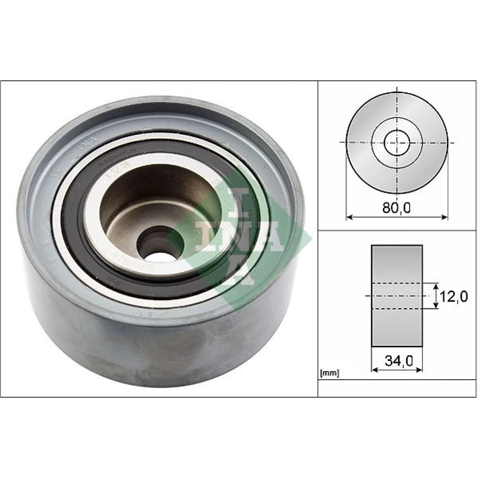Umlenk-/Führungsrolle, Zahnriemen 532 0527 10