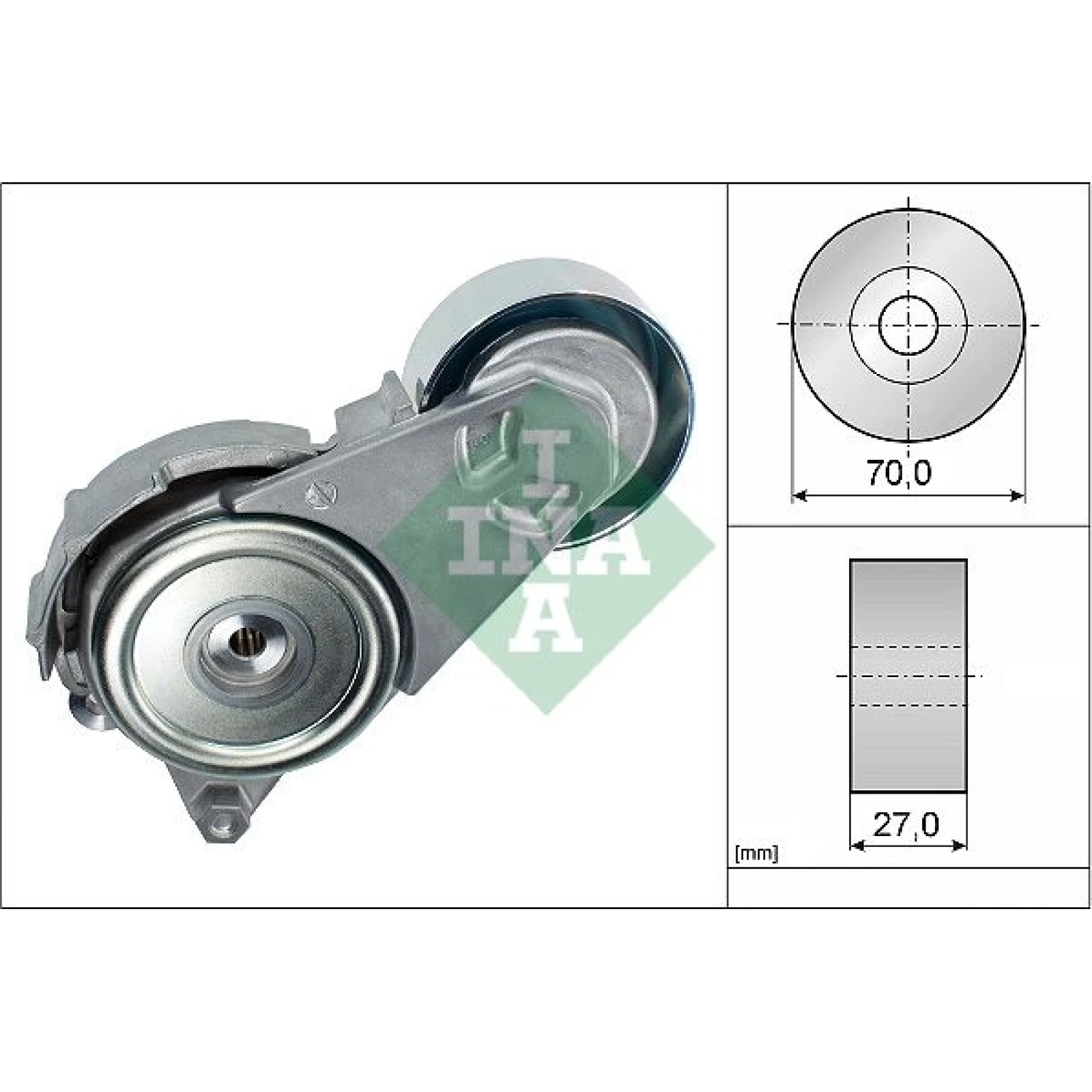 Spannarm, Keilrippenriemen 534 0408 10