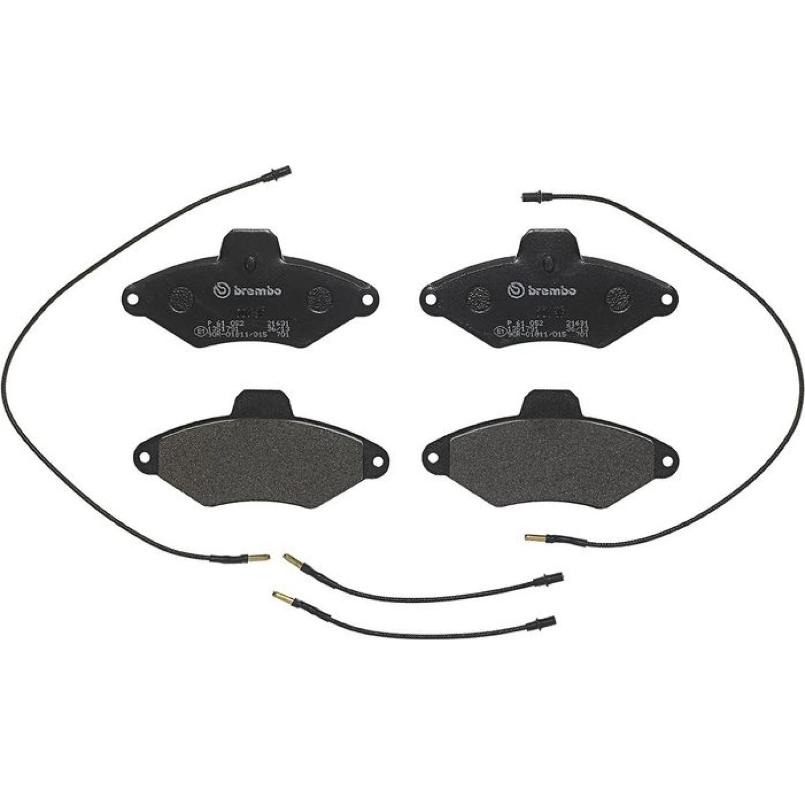 BREMBO Bremsklötze VA P 61 052