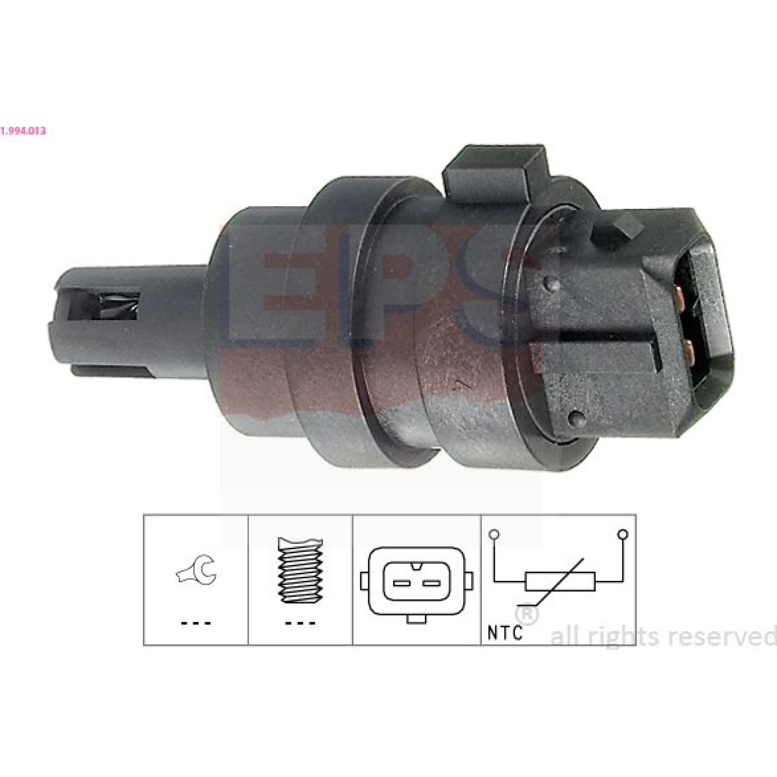 1.994.013 Sensor, Ansauglufttemperatur