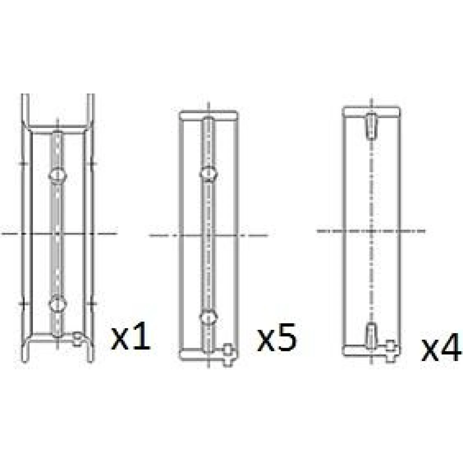FAI AutoParts Kurbelwellenlager BM1021-STD