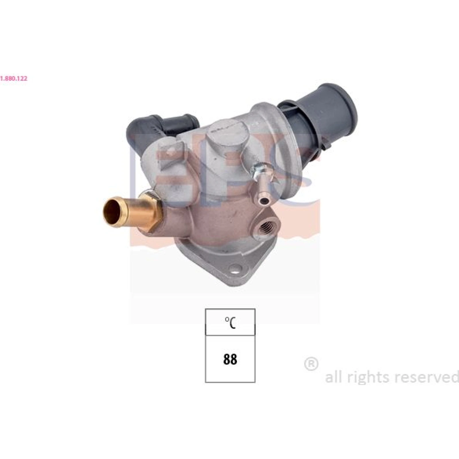 Thermostat, Kühlmittel 1.880.122