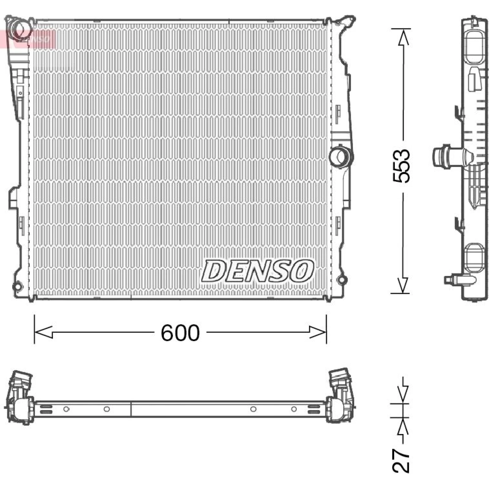 DENSO Motorkühler DRM05008