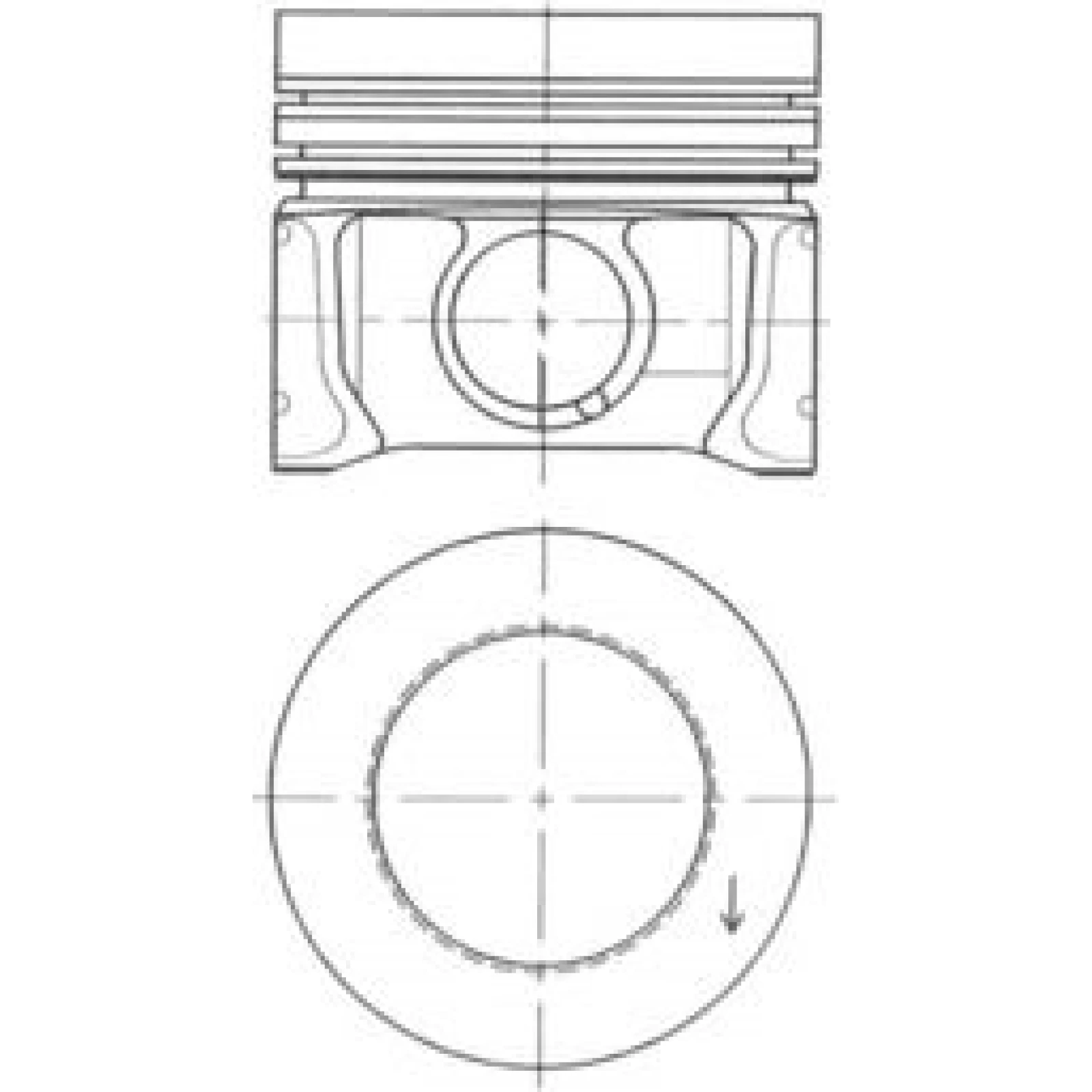 Kolben 41095600