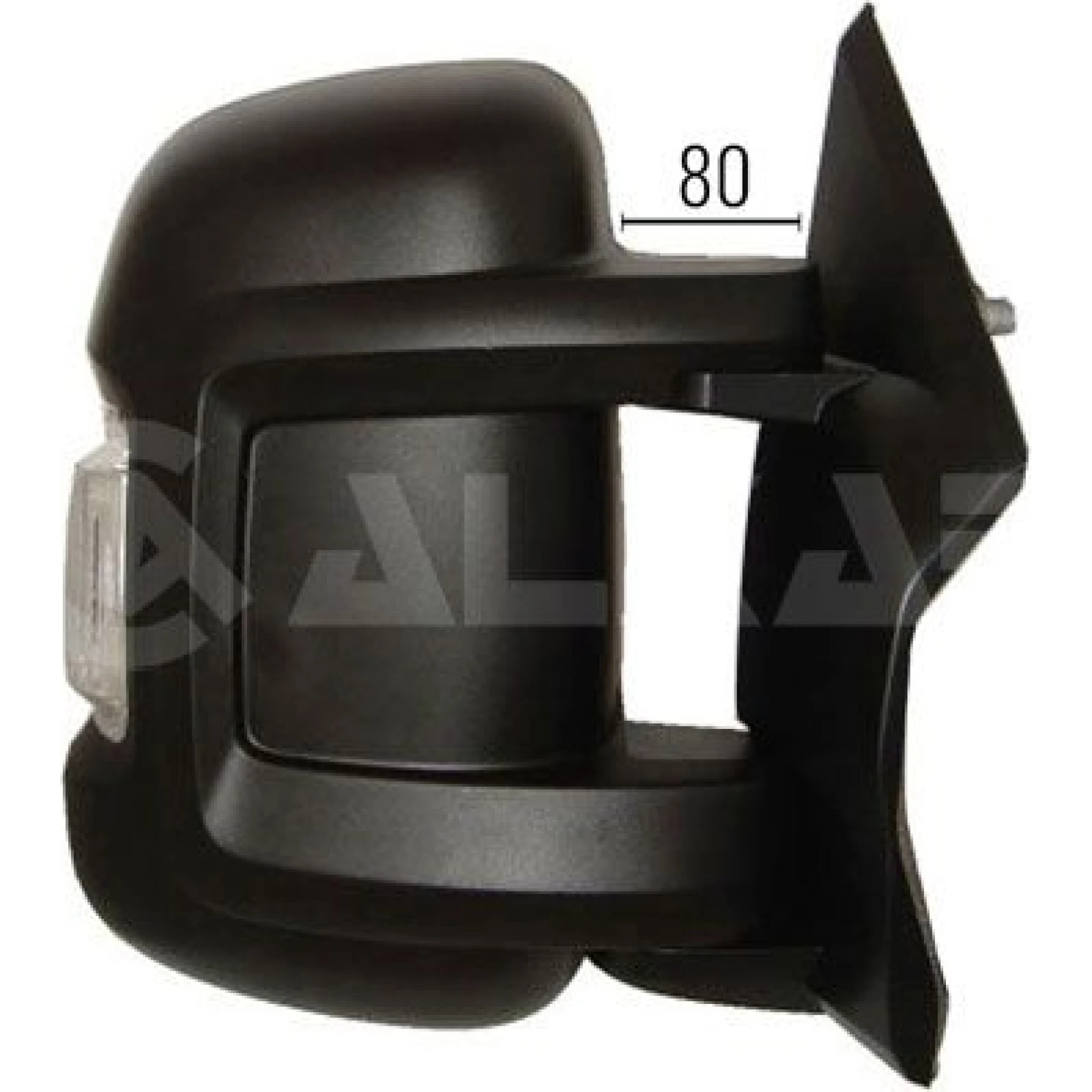 SPIEGEL R MAN VERA SCHWARZ +BLI 2-PIN 20971022