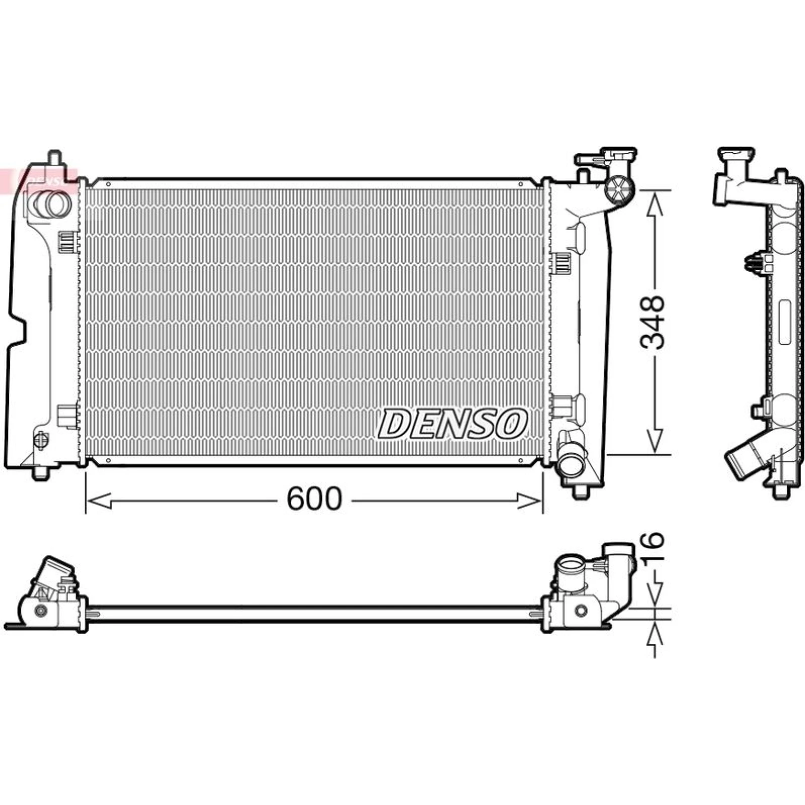 DENSO Motorkühler DRM50110