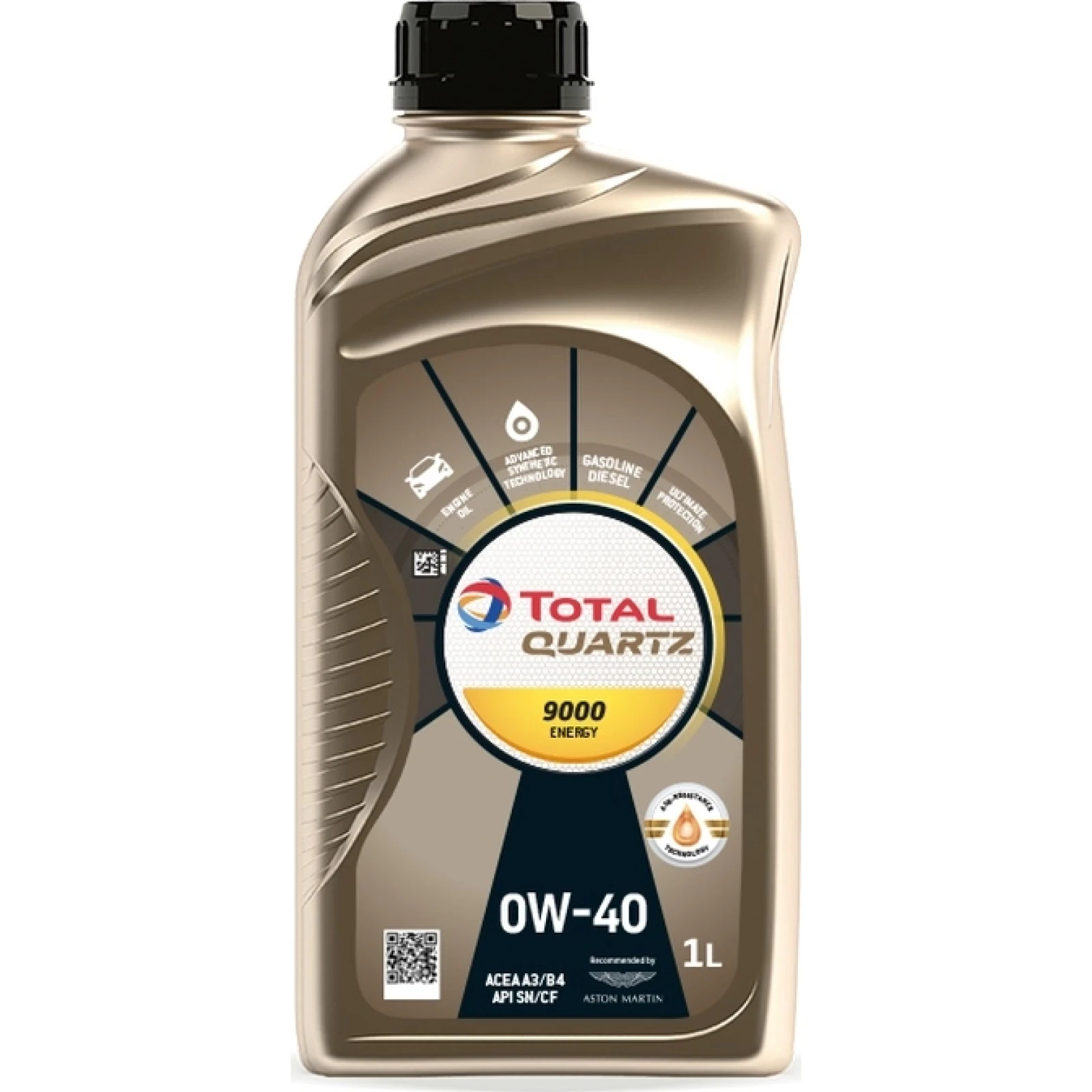 Total Quartz 9000 Energy 0W-40 1 Liter 2213988